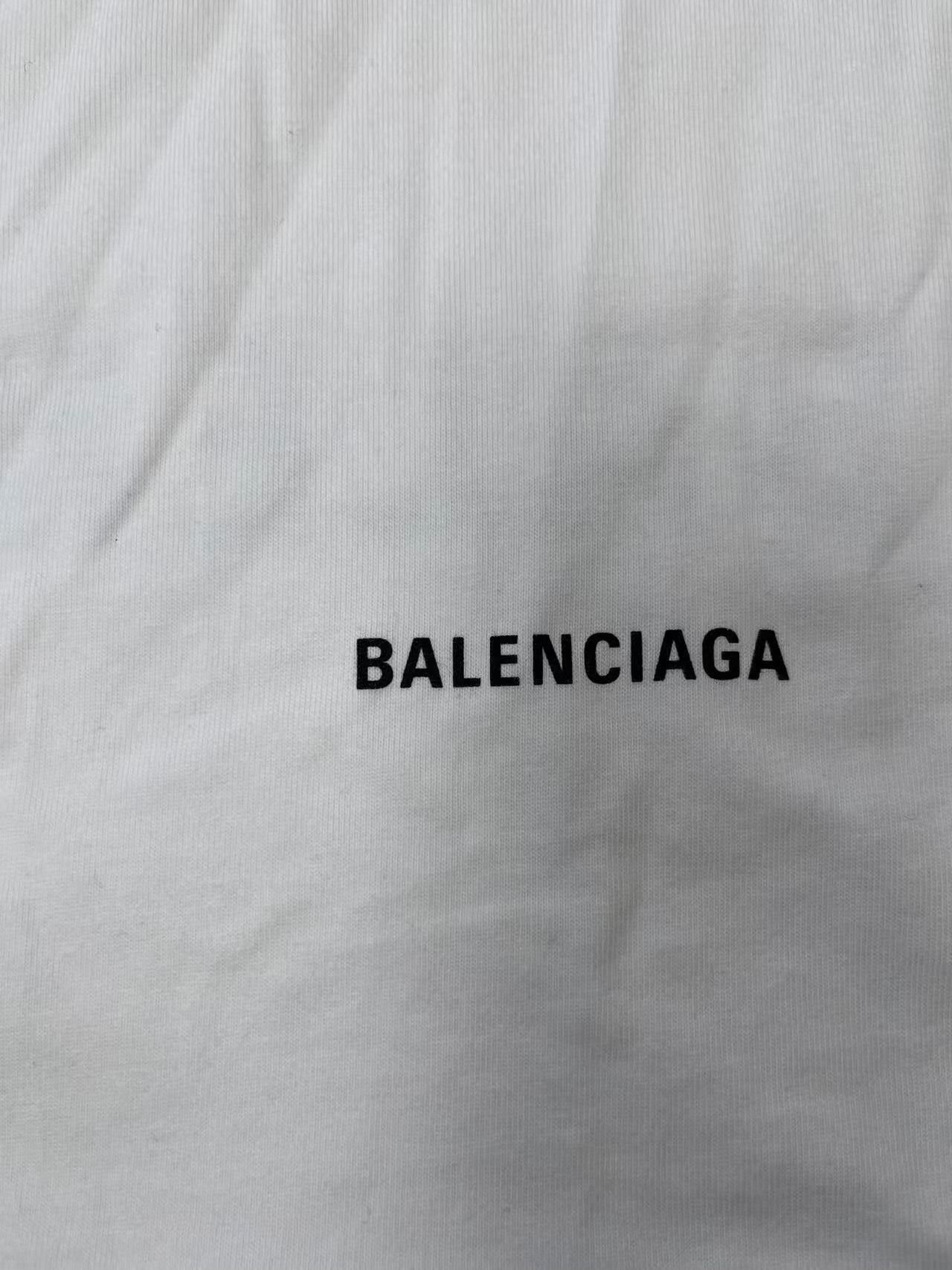 Balenciaga Balenciaga Logo Print T-Shirt XS Size US XS / EU 42 / 0 - 4 Thumbnail