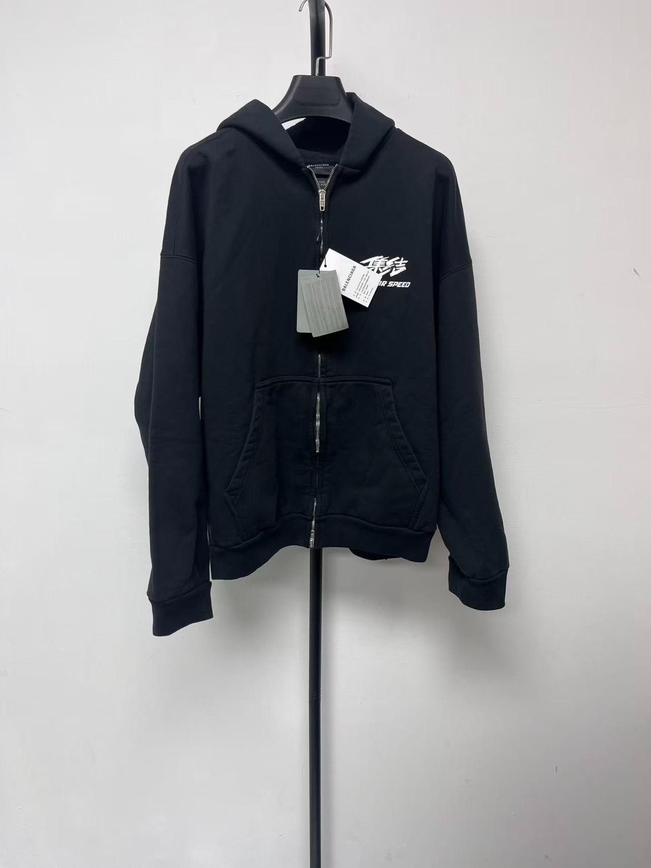 Balenciaga Balenciaga x Need for Speed Zip Hoodie Size M Size US M / EU 48-50 / 2 - 2 Thumbnail