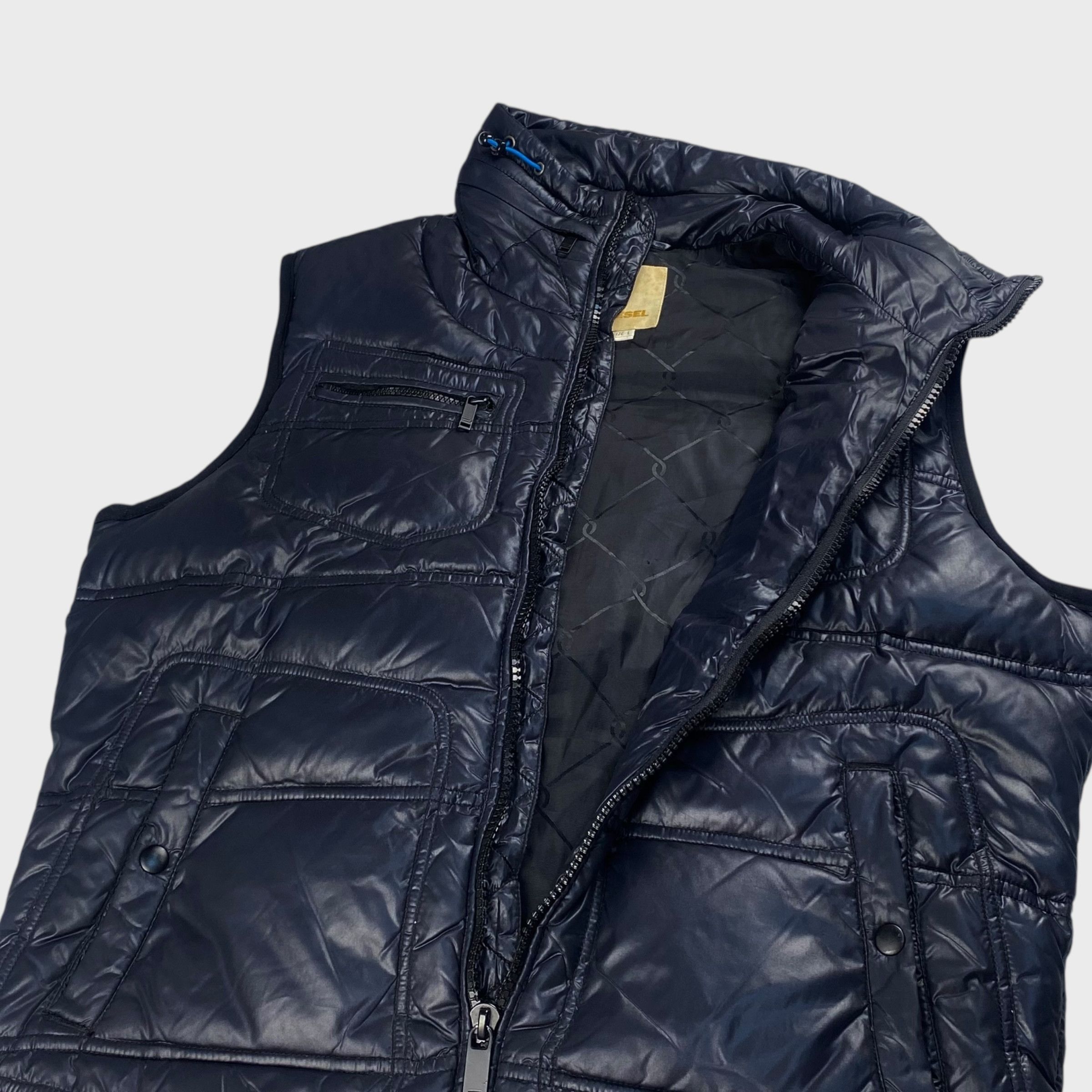 Diesel Diesel 00s Down Vest Black Size M Size US M / EU 48-50 / 2 - 3 Thumbnail