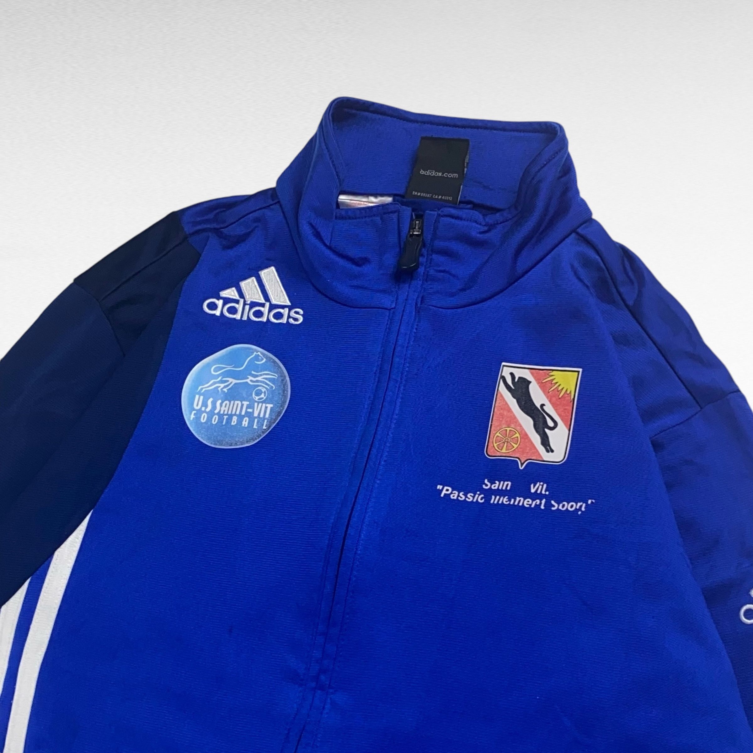 Adidas Adidas 00s Jacket Blue Size L Size US L / EU 52-54 / 3 - 5 Thumbnail