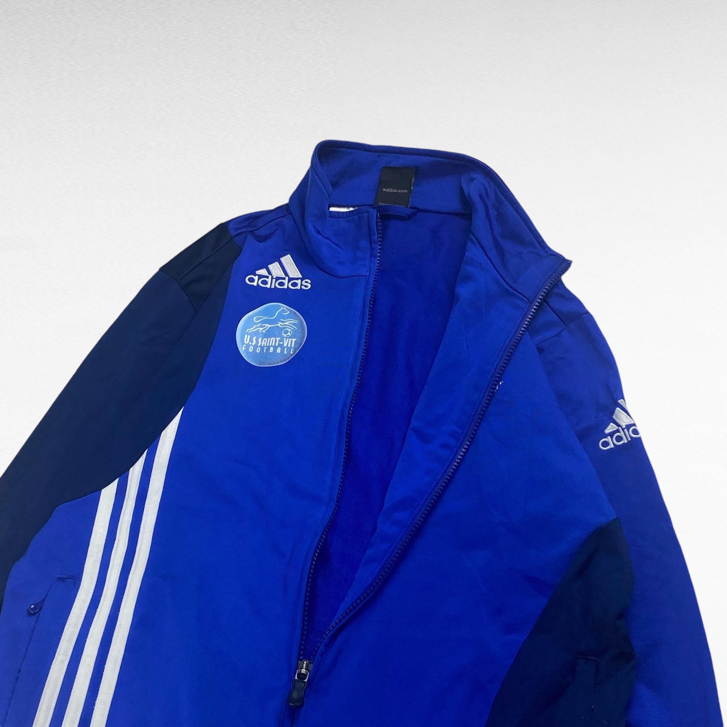 Adidas Adidas 00s Jacket Blue Size L Size US L / EU 52-54 / 3 - 4 Thumbnail