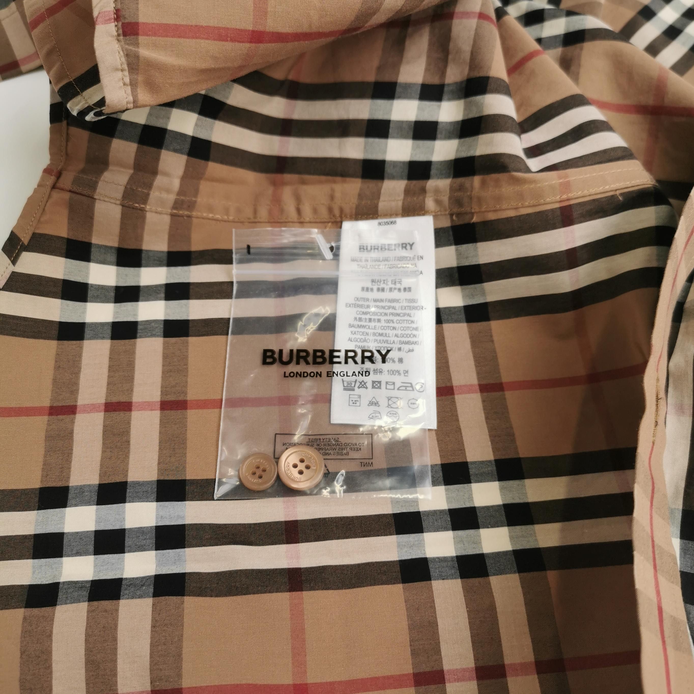 Burberry Burberry Men xs Button Ups Size US XS / EU 42 / 0 - 5 Thumbnail