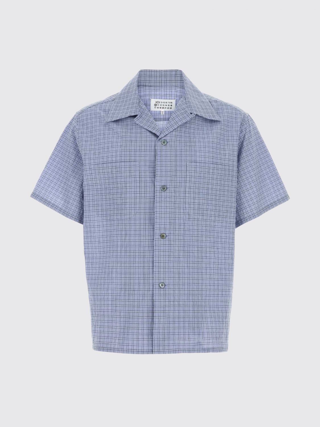 Maison Margiela Maison Margiela Shirt Men Gnawed Blue Size US XL / EU 56 / 4 - 2 Thumbnail