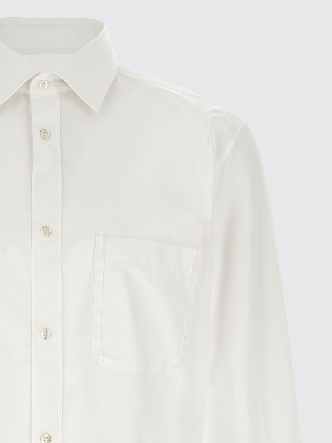 Maison Margiela Maison Margiela Shirt Men White Size US XXS / EU 40 - 4 Thumbnail
