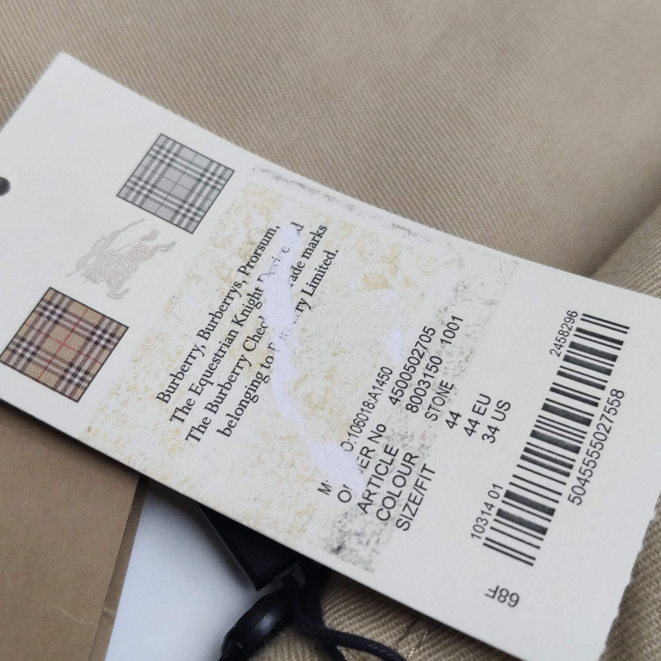 Burberry Burberry Men 28 Casual Pants Size US 28 / EU 44 - 13 Thumbnail