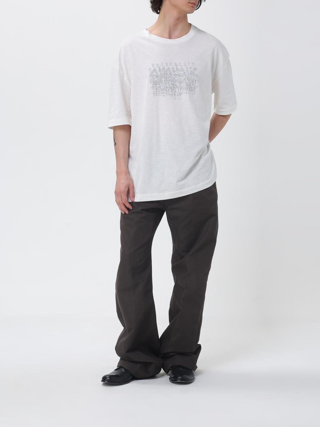 Maison Margiela Maison Margiela T-Shirt Men White Size US XL / EU 56 / 4 - 2 Thumbnail