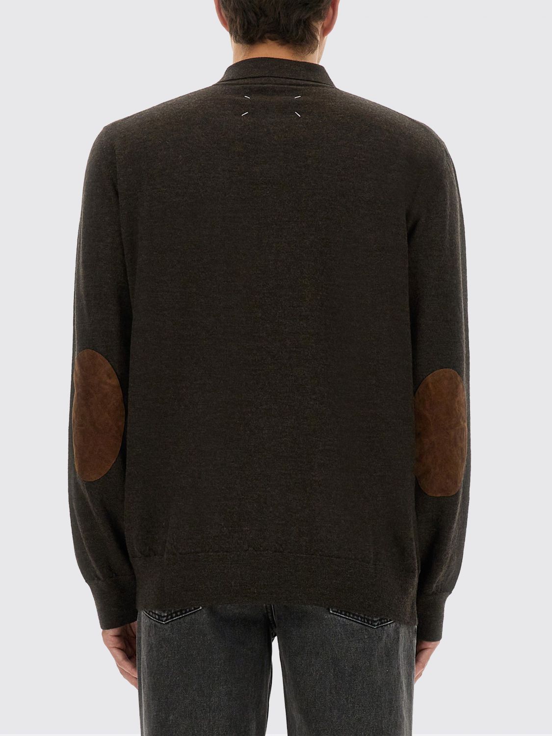 Maison Margiela Maison Margiela Polo Shirt Men Brown Size US L / EU 52-54 / 3 - 3 Thumbnail