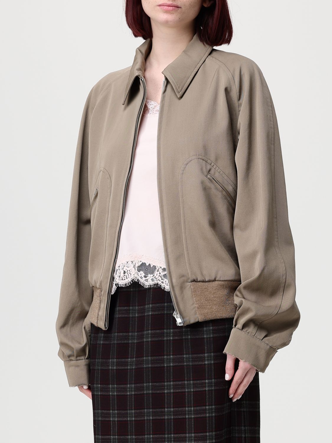 Maison Margiela Maison Margiela Jacket Woman Beige Size S / US 4 / IT 40 - 4 Thumbnail