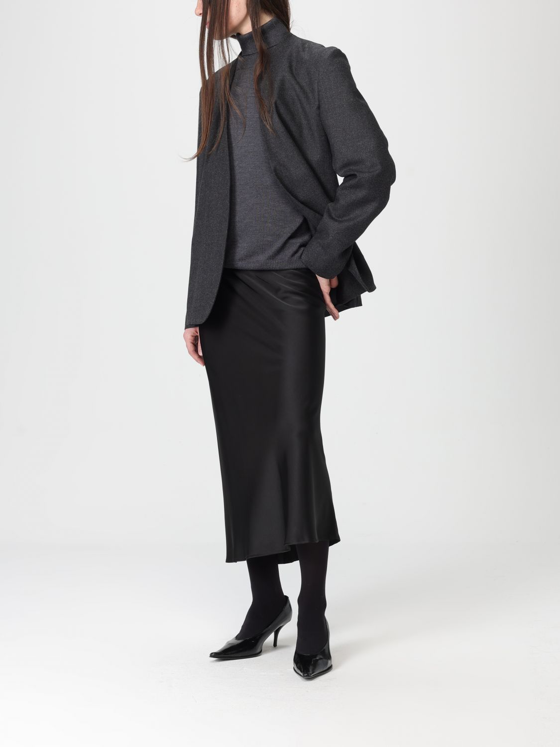 Maison Margiela Maison Margiela Jacket Woman Grey Size S / US 4 / IT 40 - 2 Thumbnail