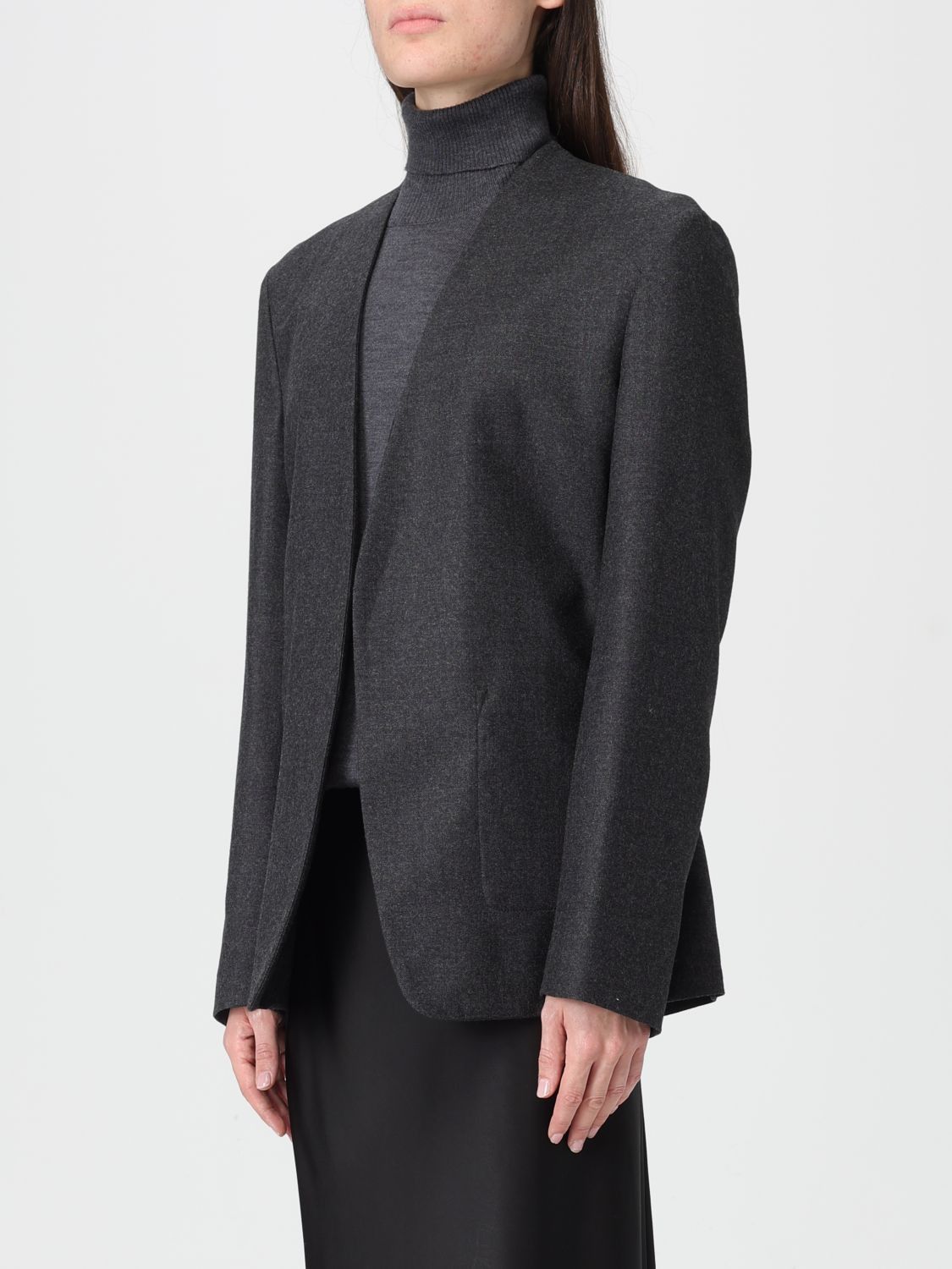 Maison Margiela Maison Margiela Jacket Woman Grey Size S / US 4 / IT 40 - 4 Thumbnail
