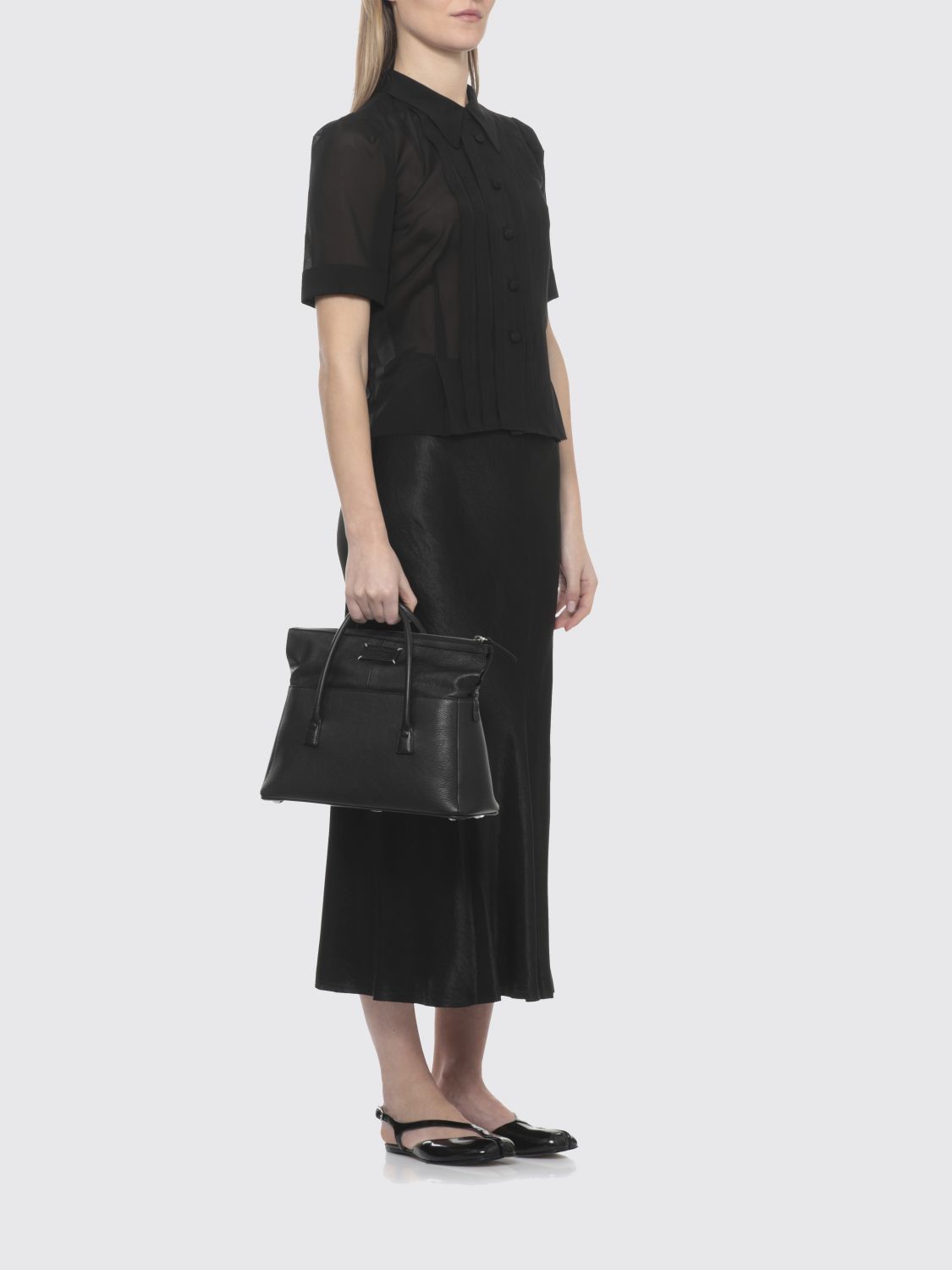 Maison Margiela Maison Margiela Shirt Woman Black Size S / US 4 / IT 40 - 2 Thumbnail