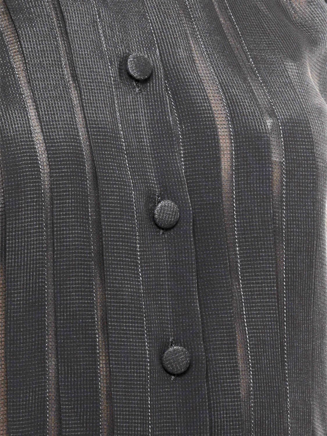 Maison Margiela Maison Margiela Shirt Woman Black Size M / US 6-8 / IT 42-44 - 4 Thumbnail