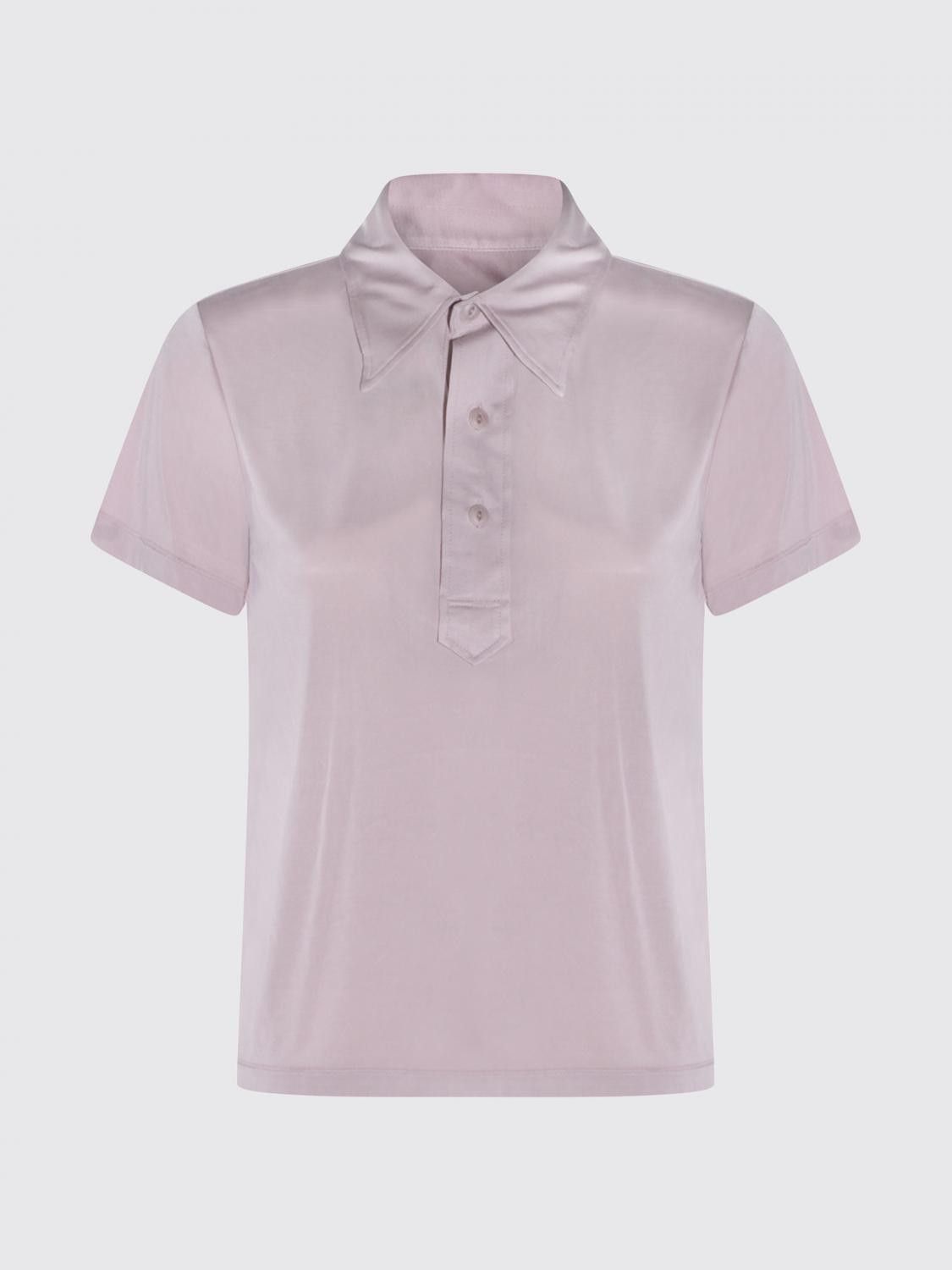 Maison Margiela Maison Margiela Polo Shirt Woman Pink Size S / US 4 / IT 40 - 2 Thumbnail