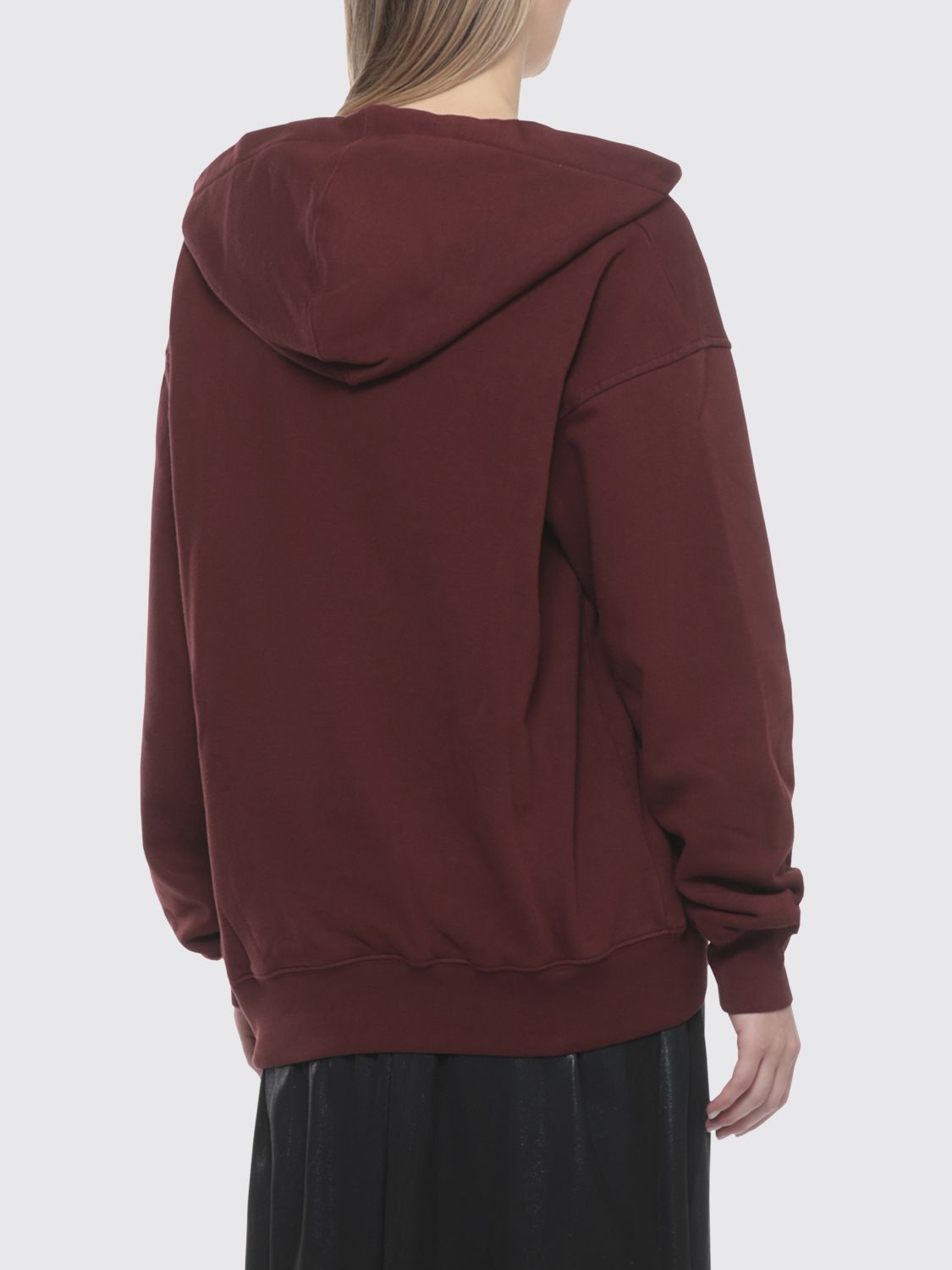 Maison Margiela Maison Margiela Sweatshirt Woman Burgundy Size L / US 10 / IT 46 - 3 Thumbnail