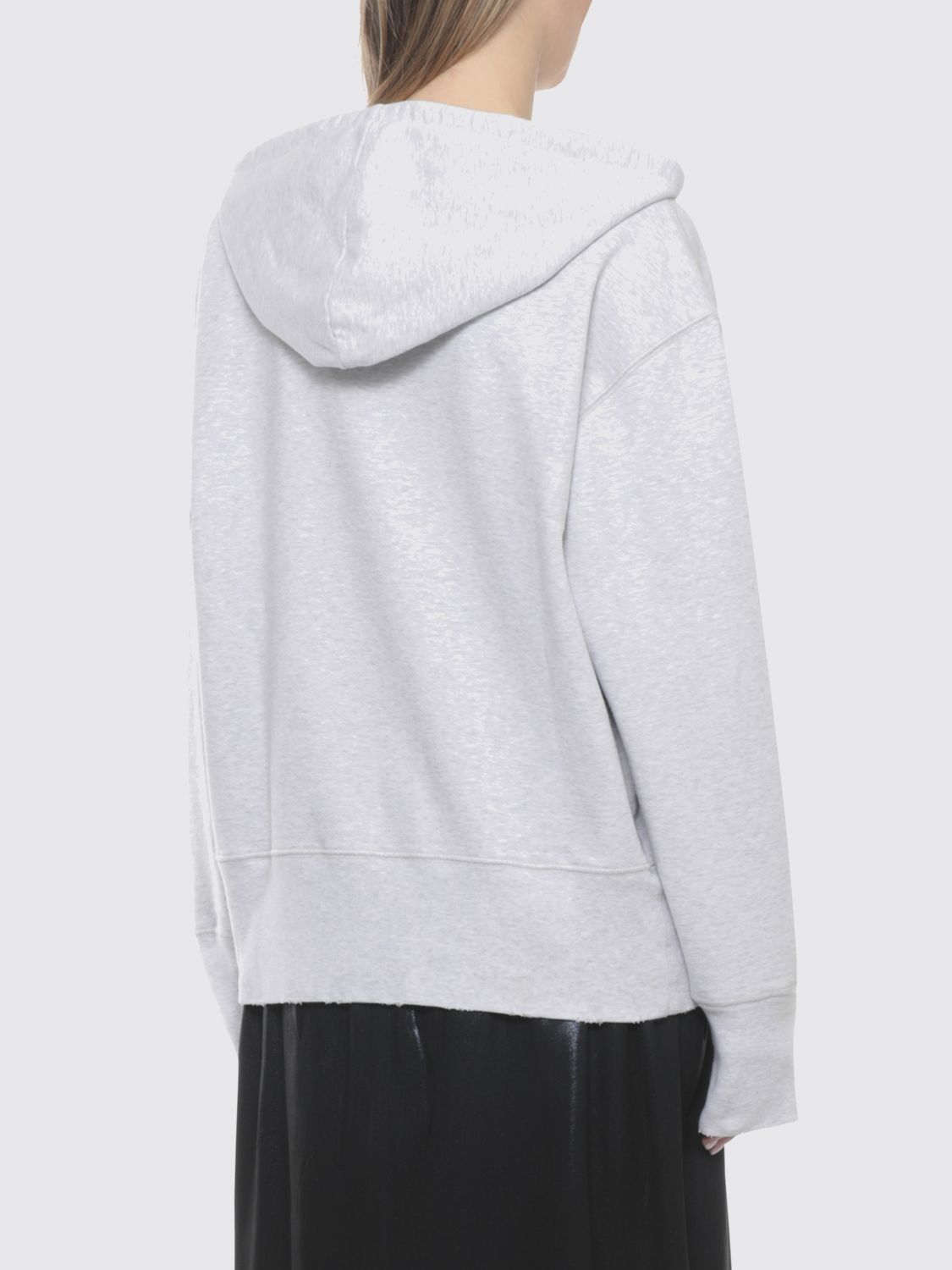 Maison Margiela Maison Margiela Sweatshirt Woman Grey Size M / US 6-8 / IT 42-44 - 2 Thumbnail