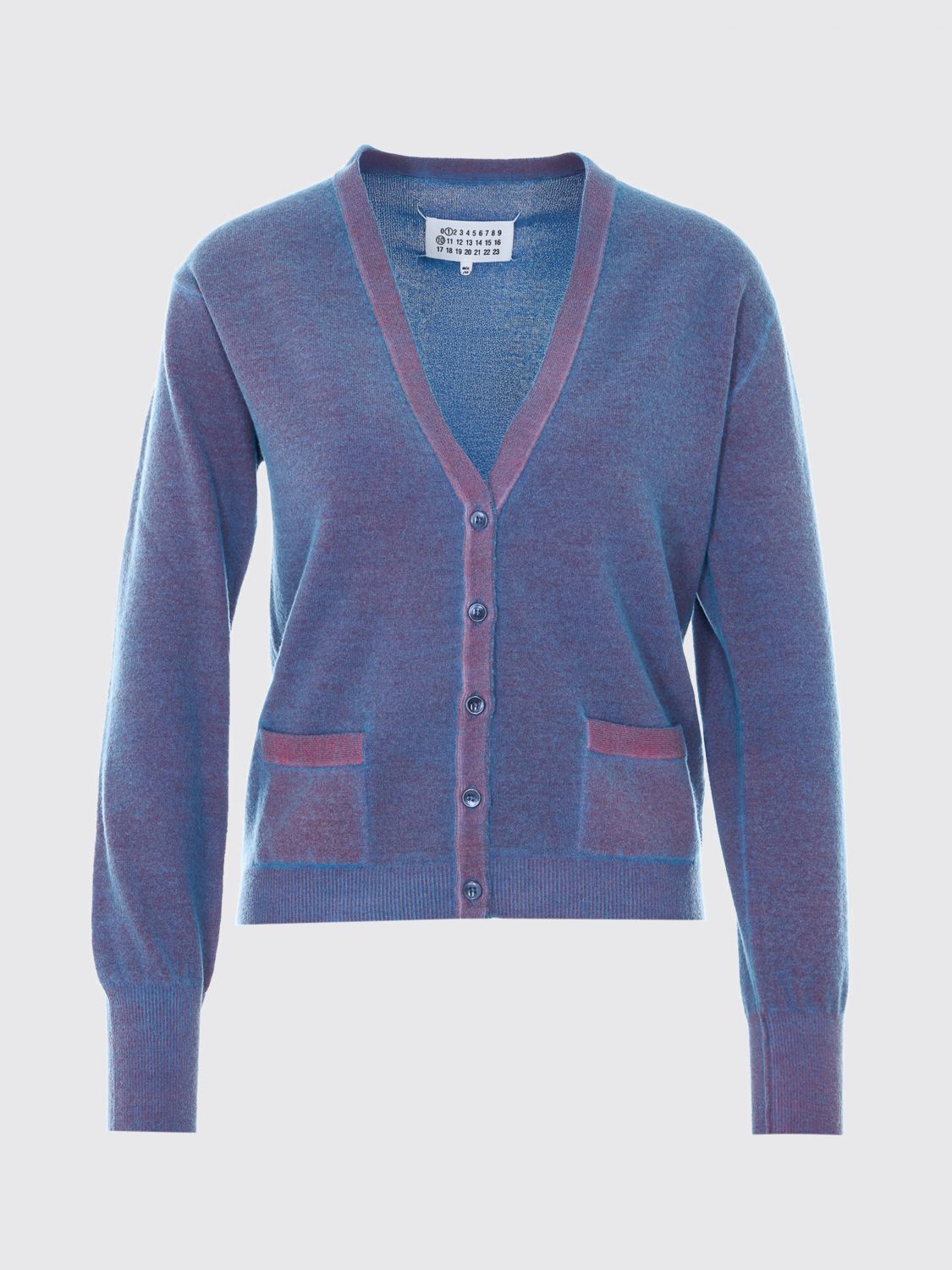 Maison Margiela Maison Margiela Sweater Woman Blue Size S / US 4 / IT 40 - 2 Thumbnail