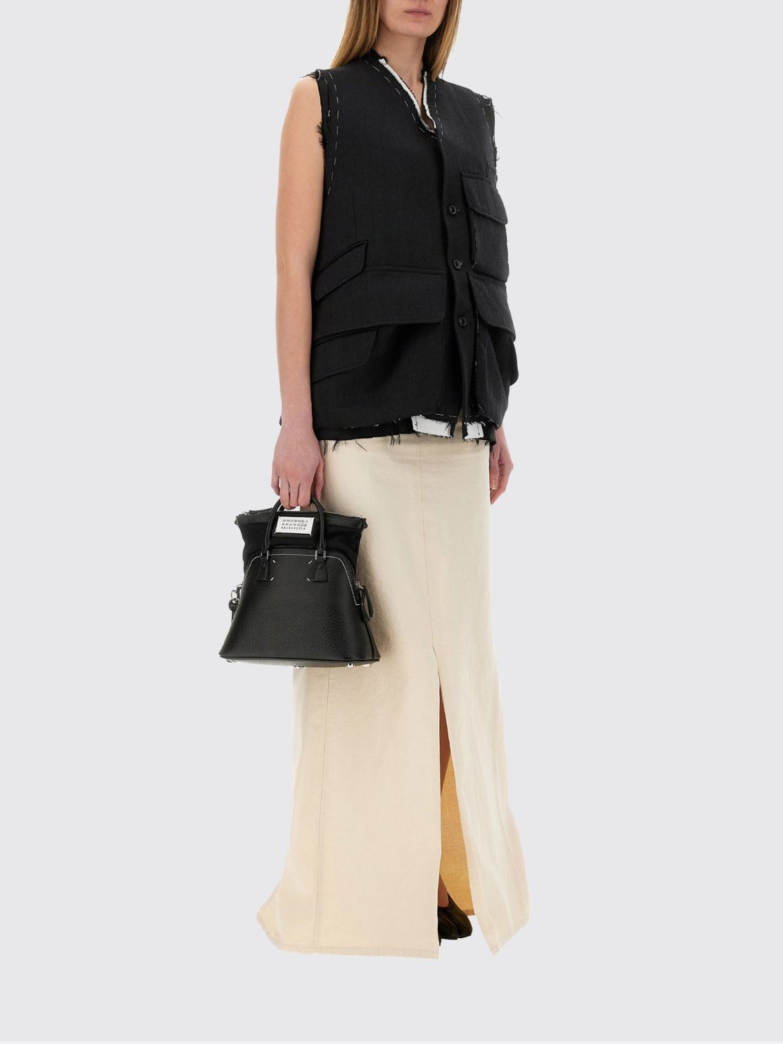 Maison Margiela Maison Margiela Skirt Woman White Size 27" / US 4 / IT 40 - 2 Thumbnail
