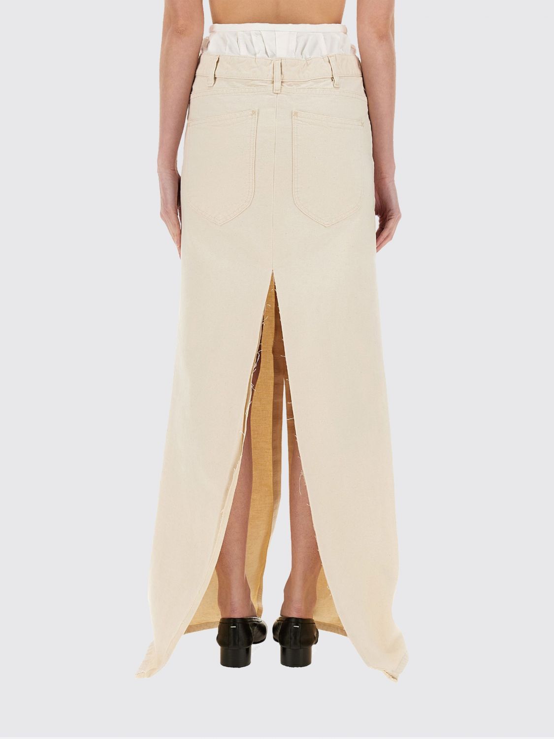 Maison Margiela Maison Margiela Skirt Woman White Size 27" / US 4 / IT 40 - 3 Thumbnail