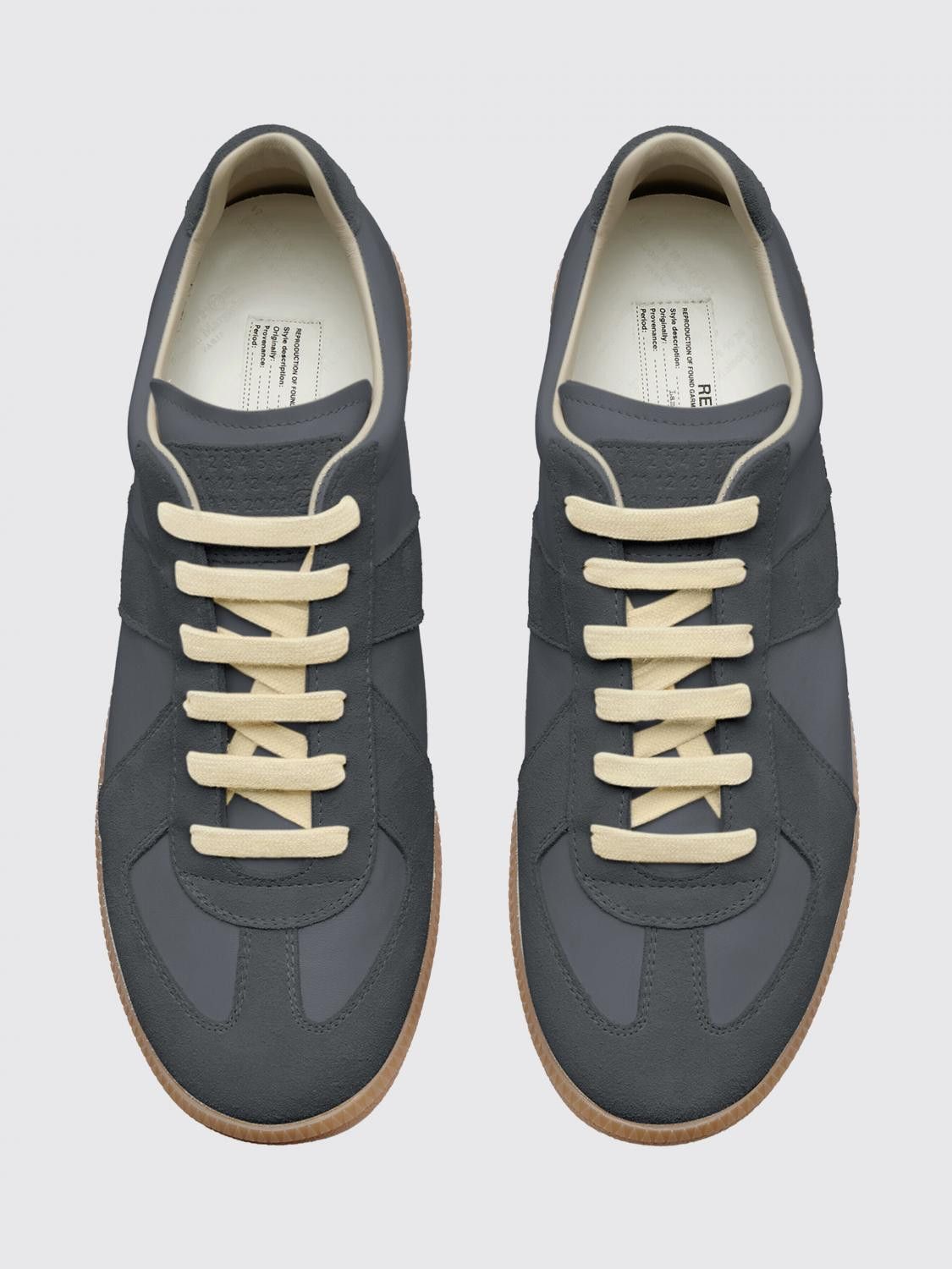 Maison Margiela Maison Margiela Sneakers Men Grey Size US 8 / EU 41 - 3 Thumbnail