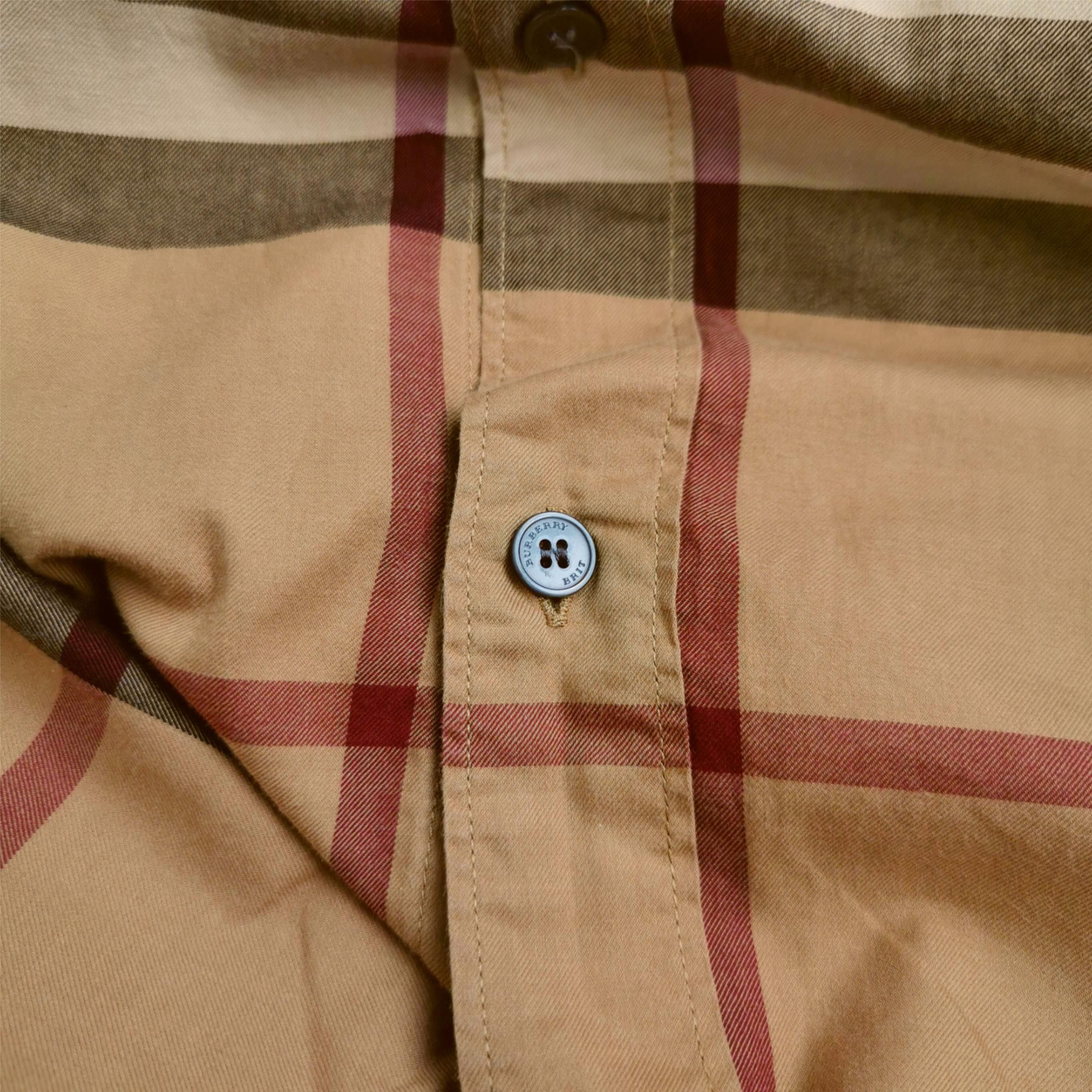 Burberry Burberry Men l Button Ups Size US L / EU 52-54 / 3 - 3 Thumbnail