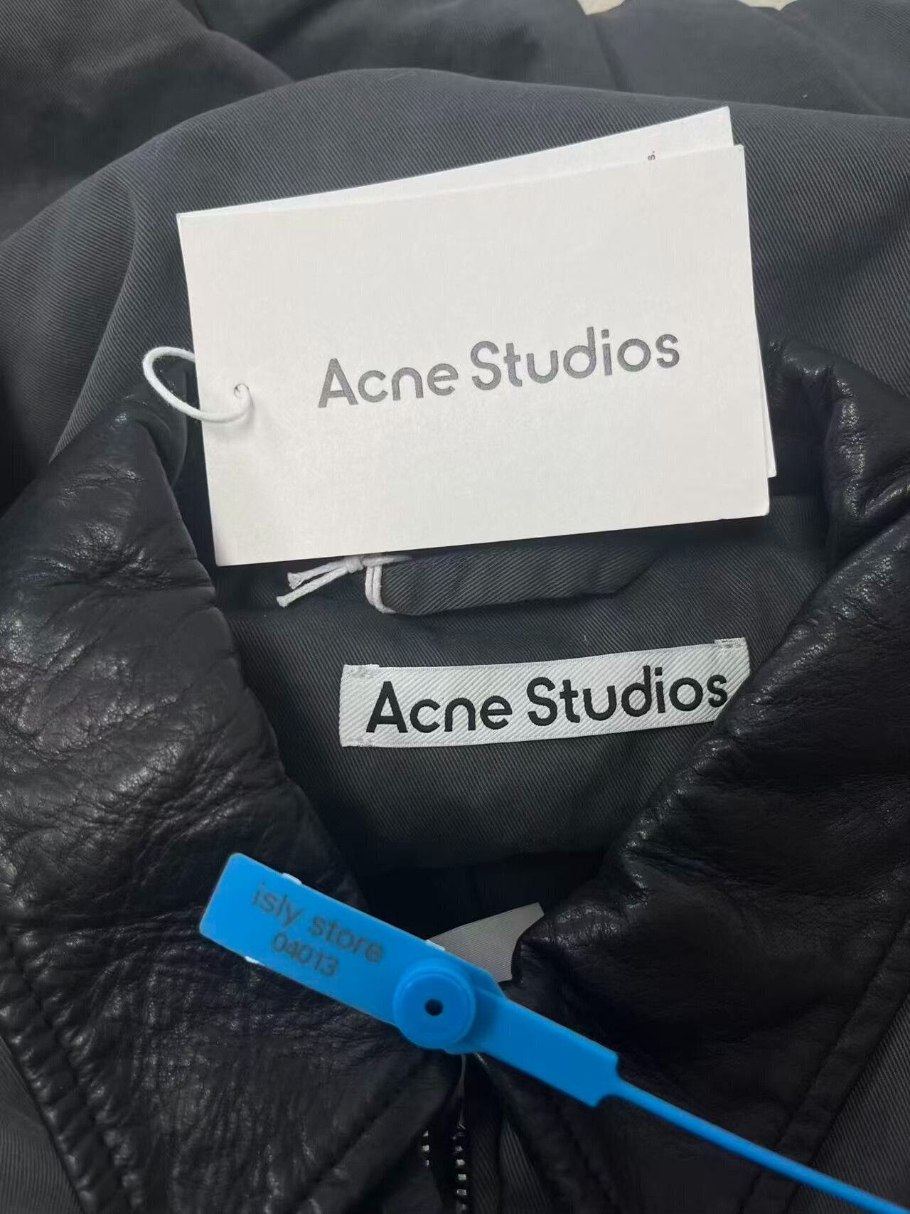 Acne Studios Acne Studios Leather Collar Bomber Jacket FR 36 Size XS / US 0-2 / IT 36-38 - 6 Thumbnail