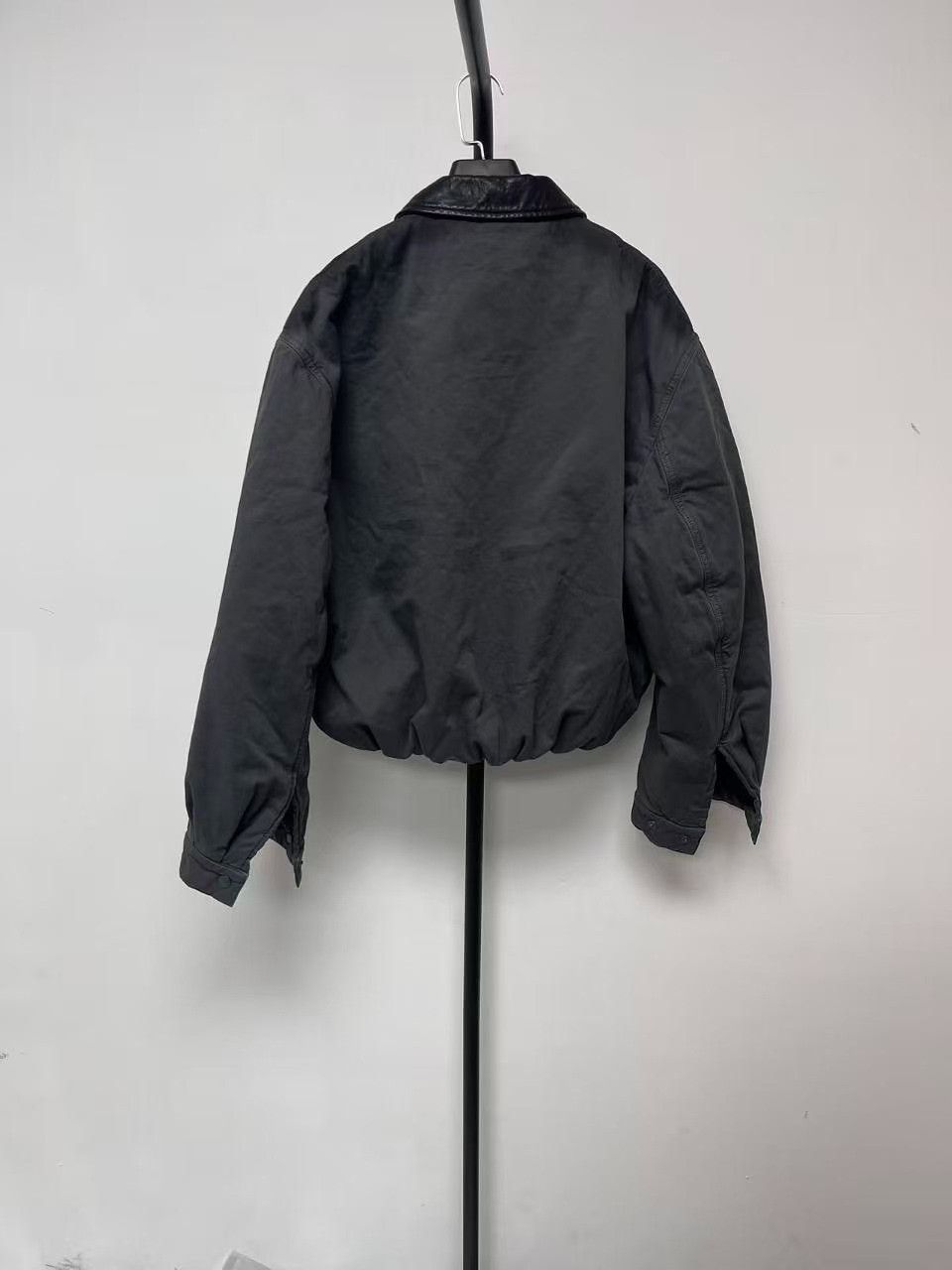 Acne Studios Acne Studios Leather Collar Bomber Jacket FR 36 Size XS / US 0-2 / IT 36-38 - 3 Thumbnail