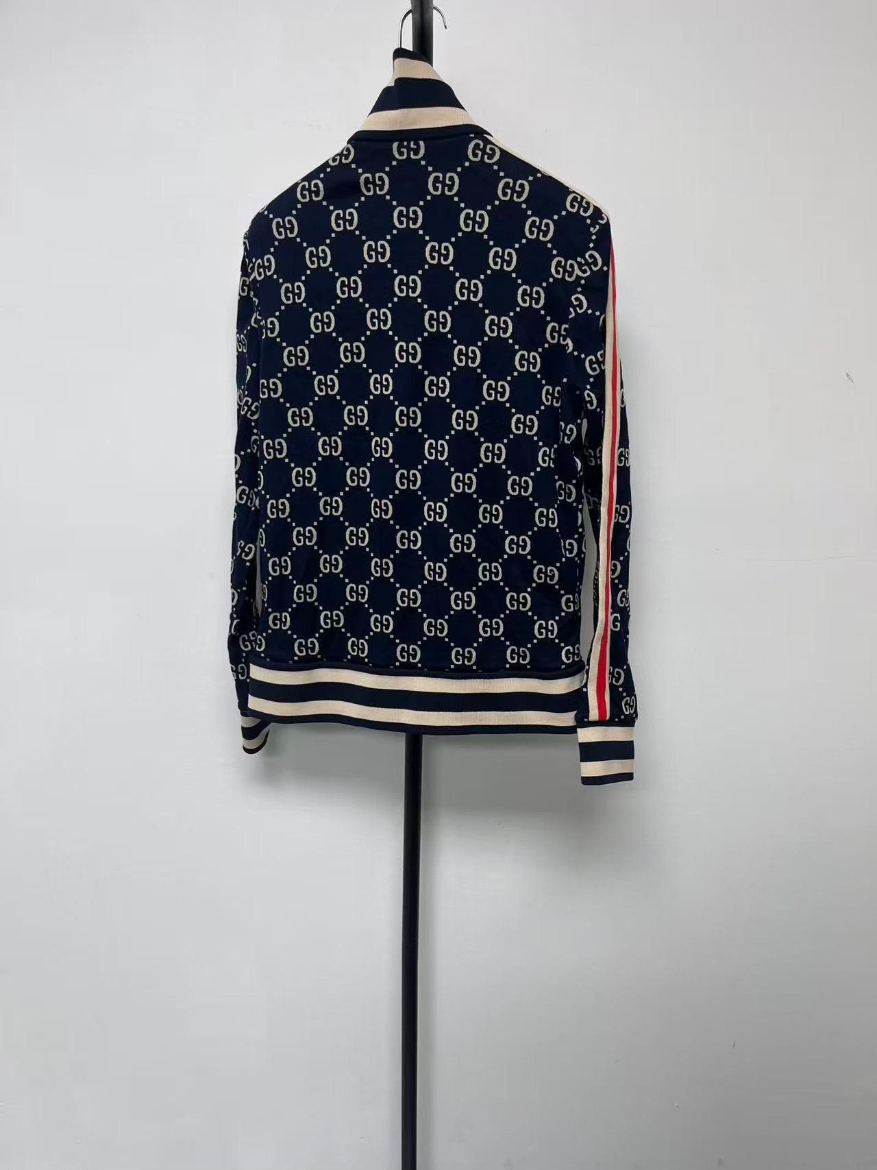 Gucci Gucci GG Jacquard Zip Jacket Blue XS Size US XS / EU 42 / 0 - 3 Thumbnail