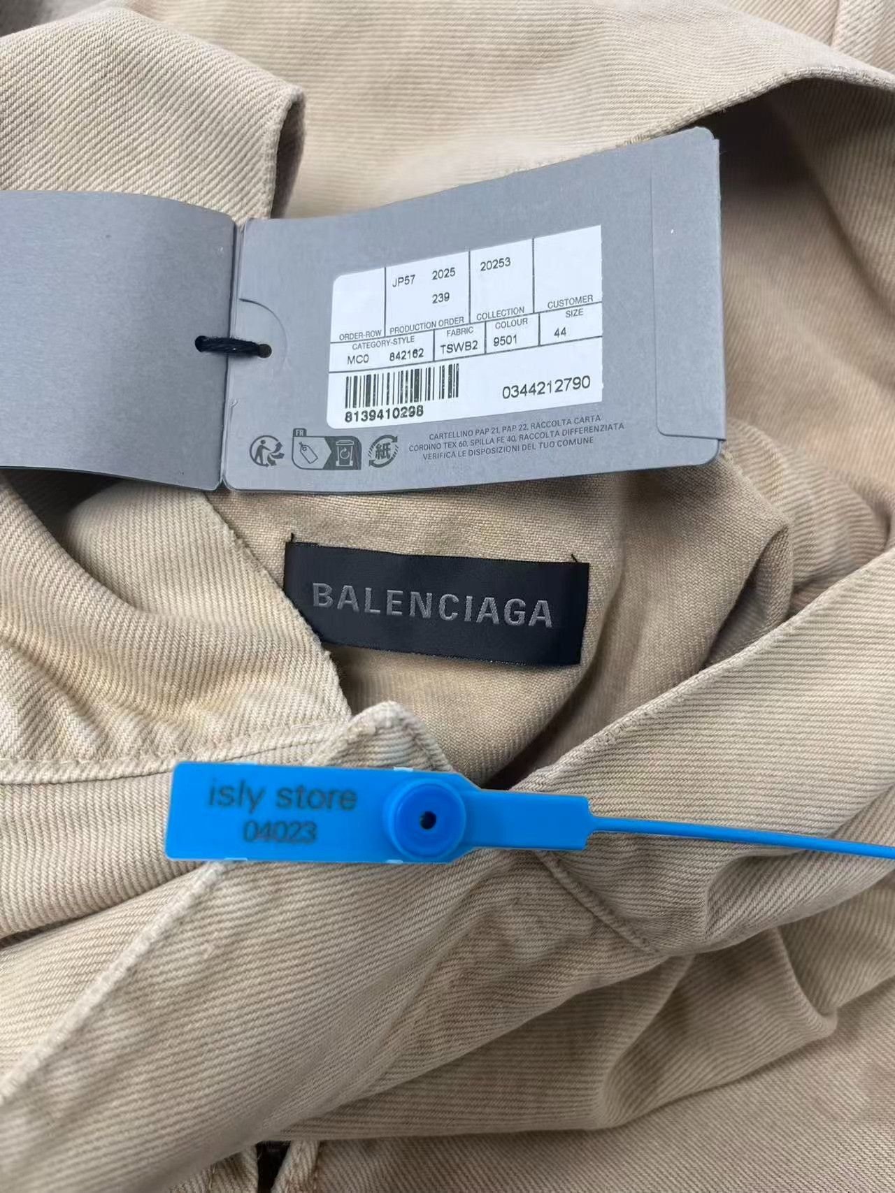 Balenciaga Balenciaga Logo Patch Hooded Jacket 44 Size US S / EU 44-46 / 1 - 6 Thumbnail