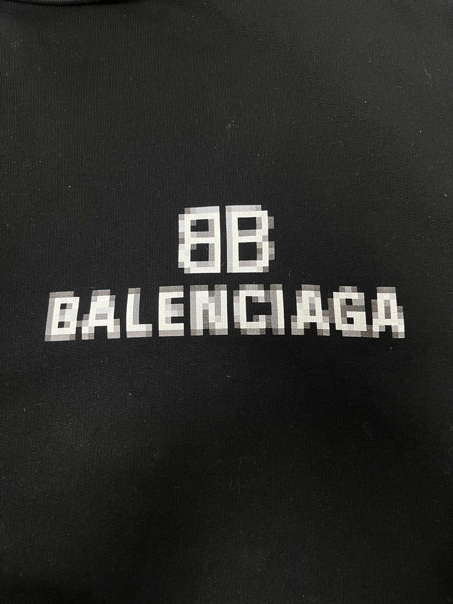 Balenciaga Balenciaga Pixel Logo Hoodie XL Size XL / US 12-14 / IT 48-50 - 6 Thumbnail