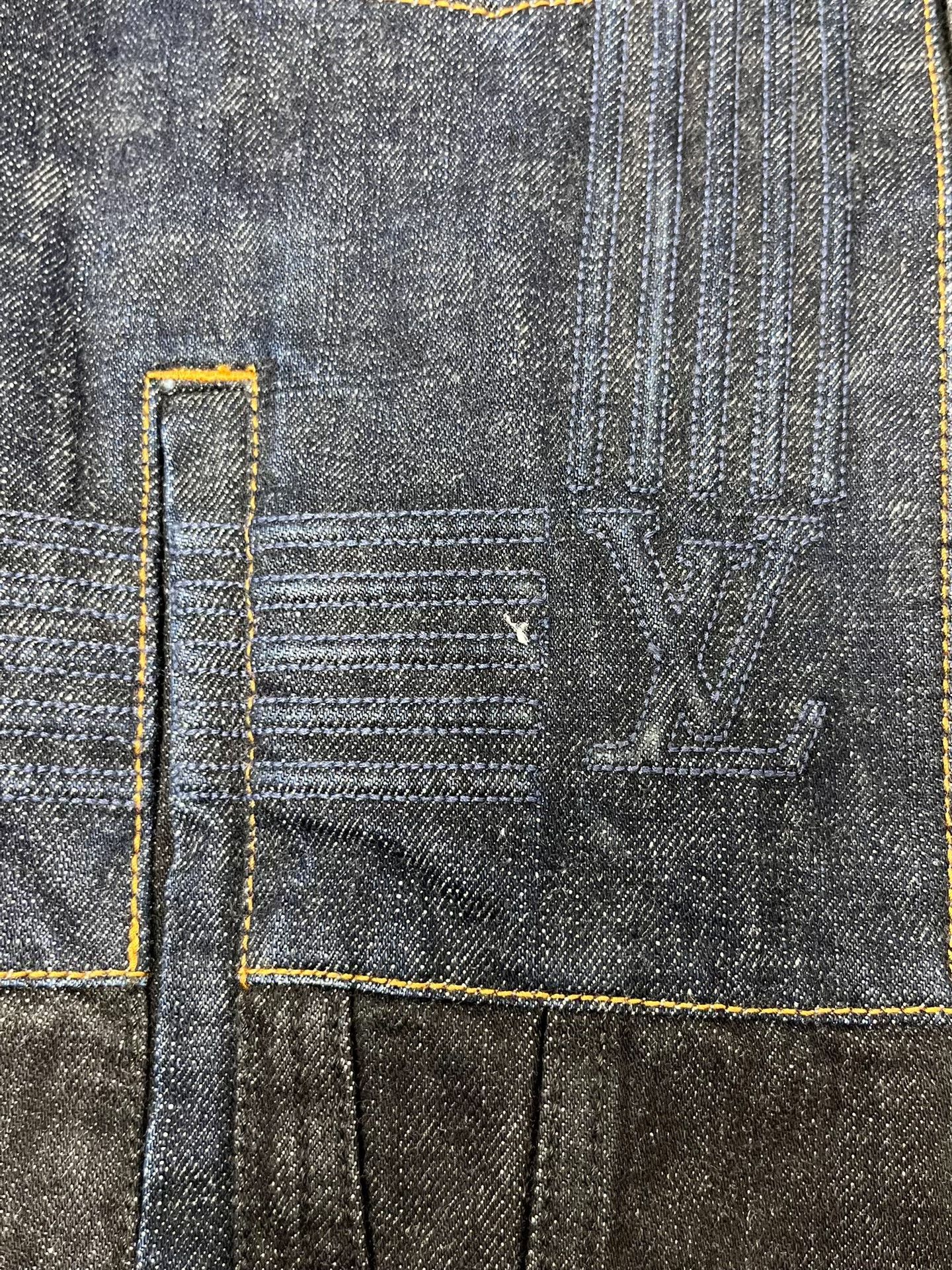 Louis Vuitton Louis Vuitton Contrast Bow Denim Jacket 52 Size US L / EU 52-54 / 3 - 4 Thumbnail