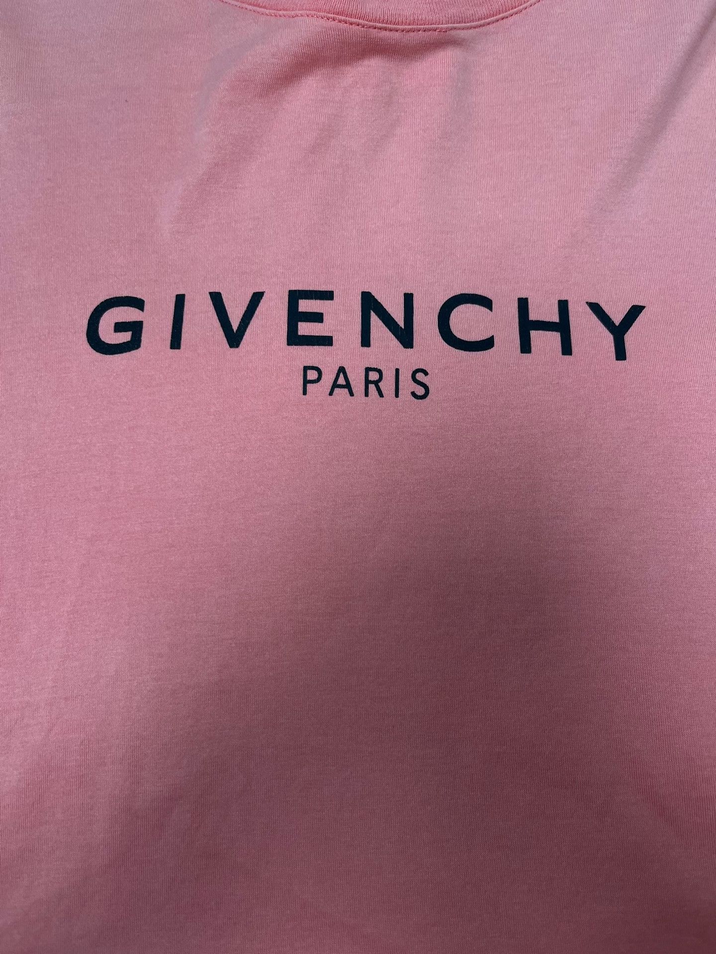 Givenchy Givenchy Pink Logo Print T-Shirt XS Size XS / US 0-2 / IT 36-38 - 4 Thumbnail