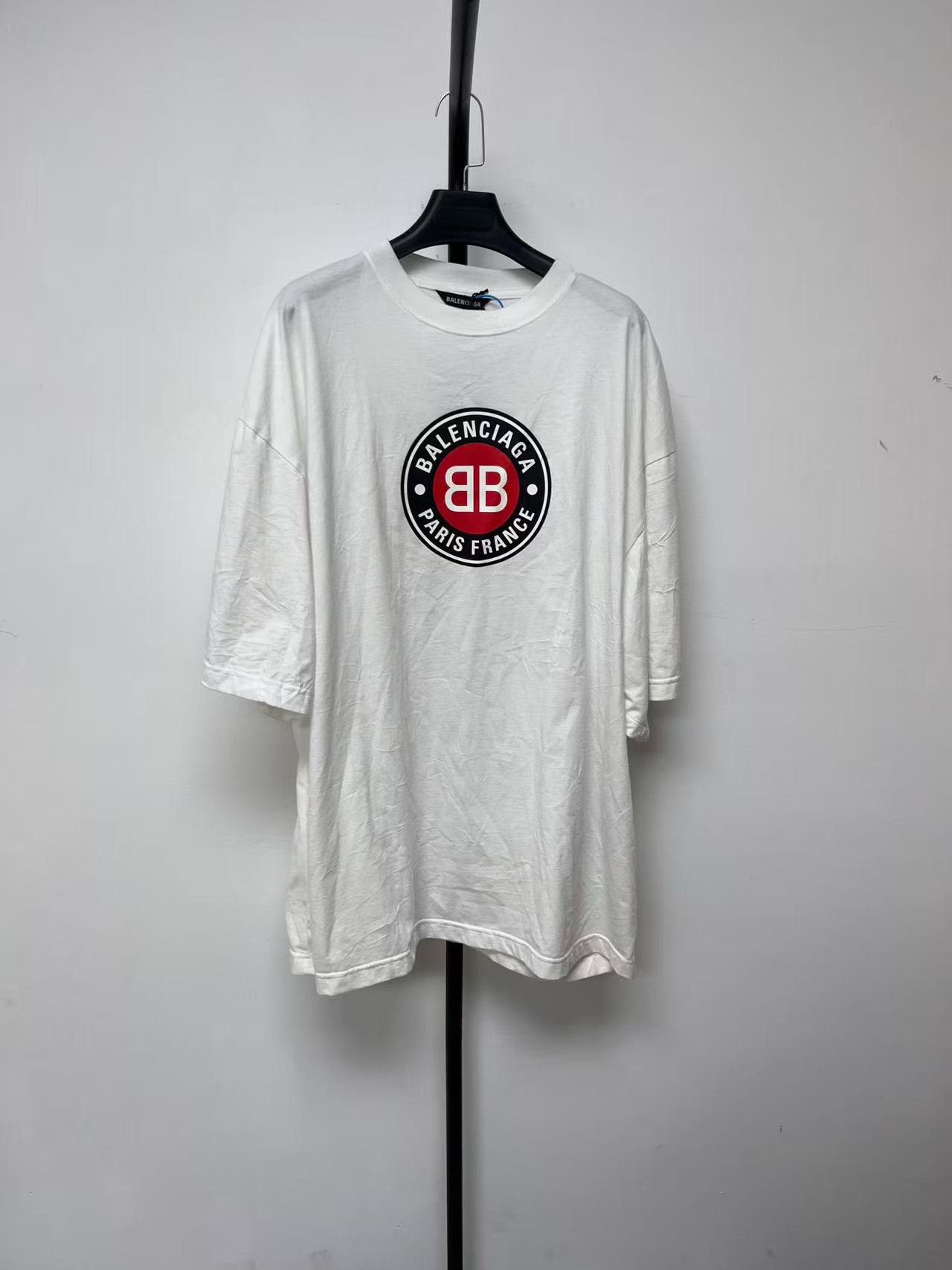 Balenciaga Balenciaga Double B Logo Printed T-Shirt Size M Size US M / EU 48-50 / 2 - 2 Thumbnail