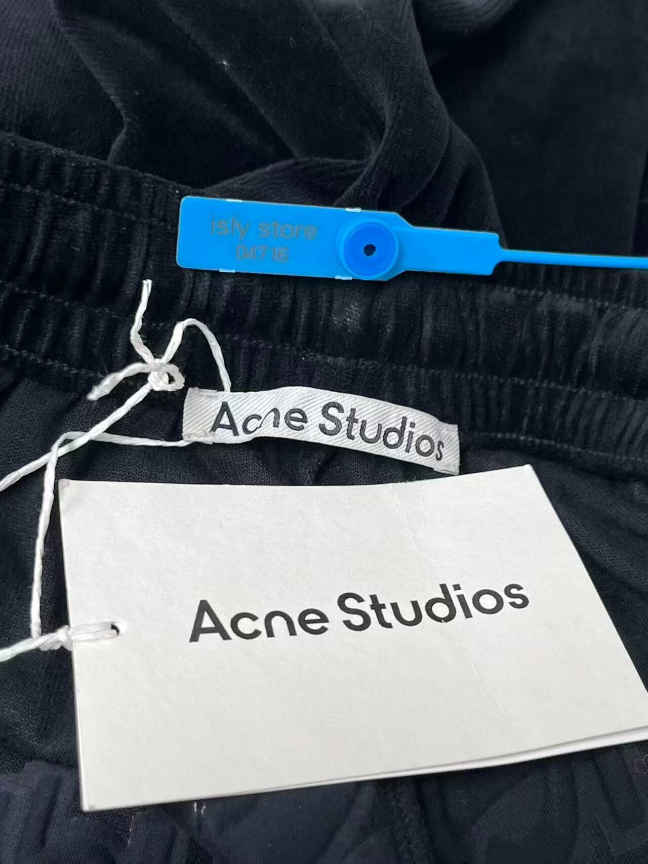 Acne Studios Acne Studios Velour Logo Sweatpants Size S Size US 30 / EU 46 - 5 Thumbnail