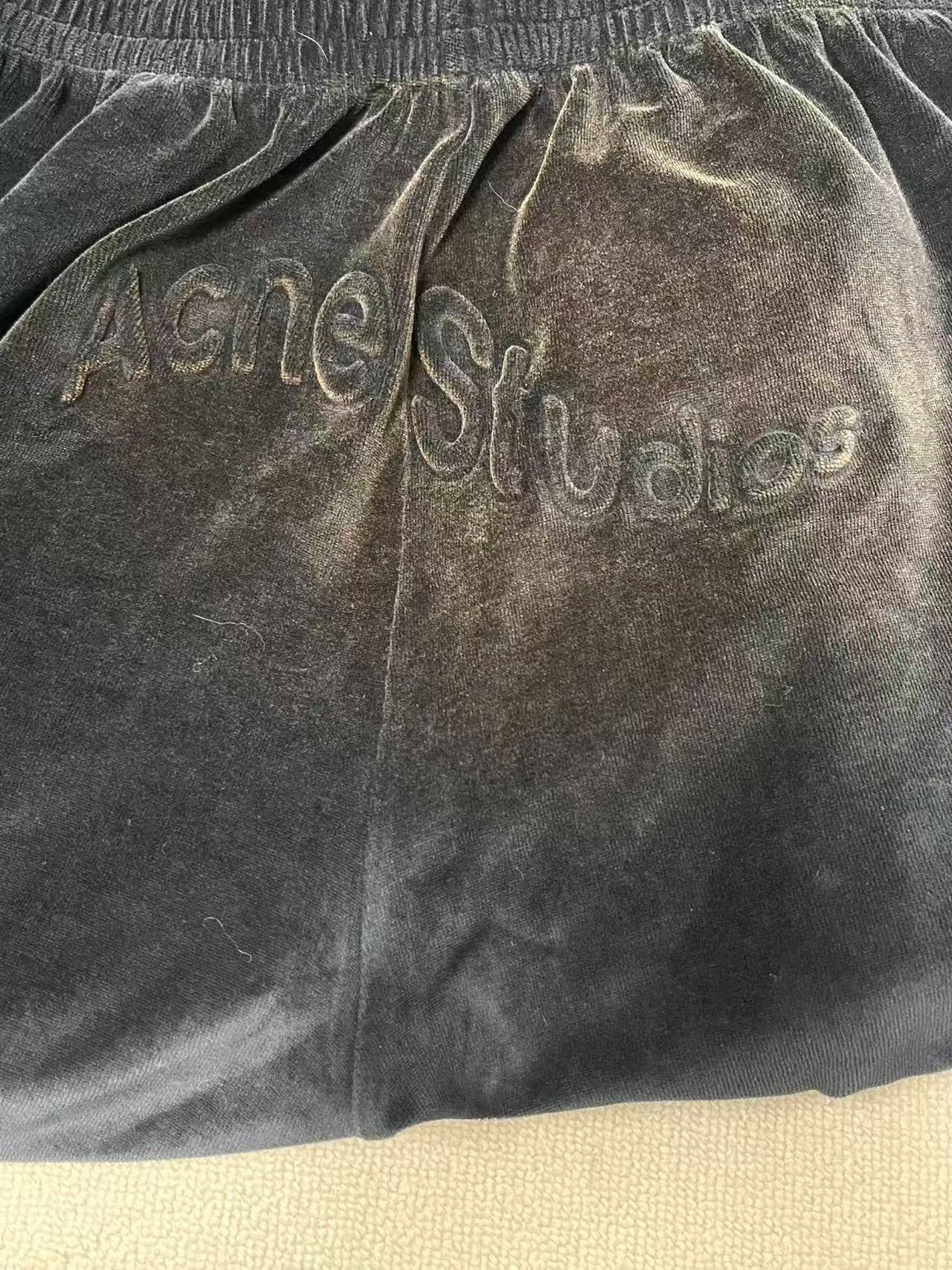 Acne Studios Acne Studios Velour Logo Sweatpants Size S Size US 30 / EU 46 - 4 Thumbnail
