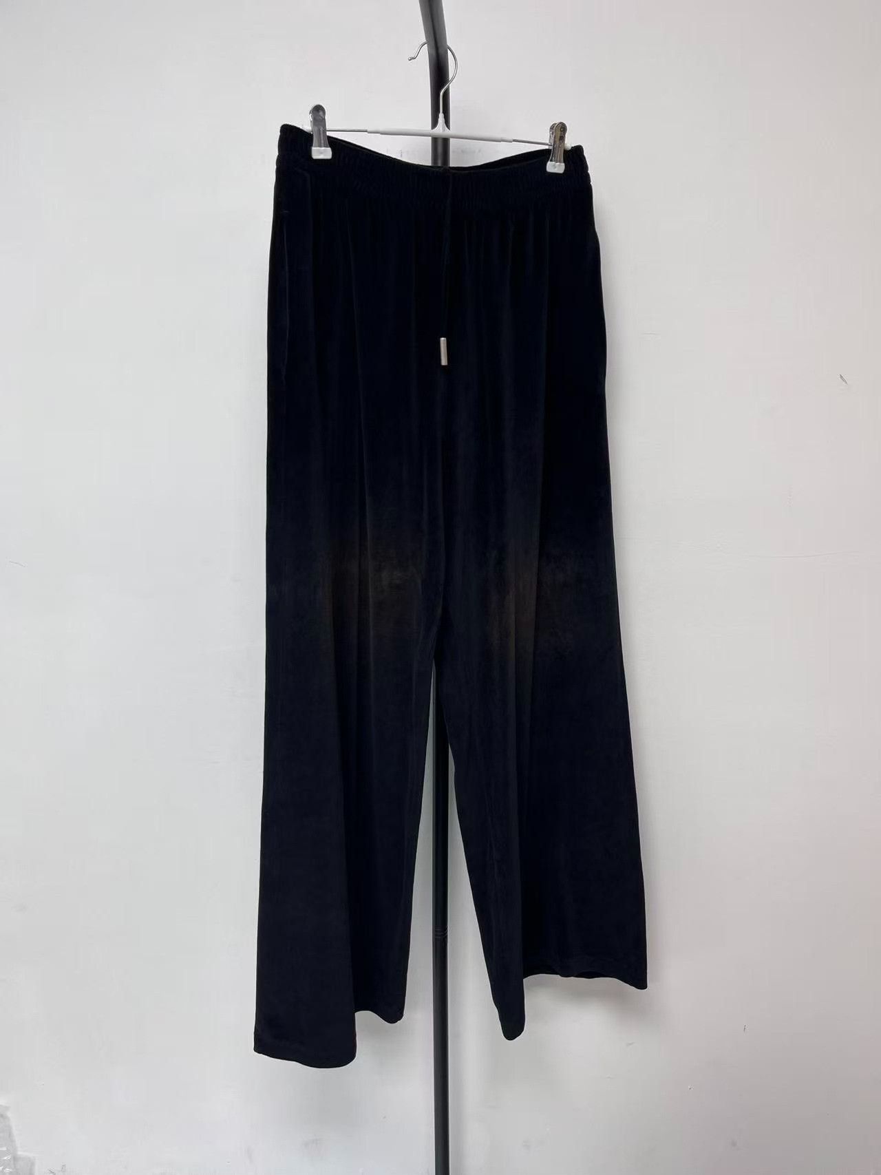 Acne Studios Acne Studios Velour Logo Sweatpants Size S Size US 30 / EU 46 - 2 Thumbnail