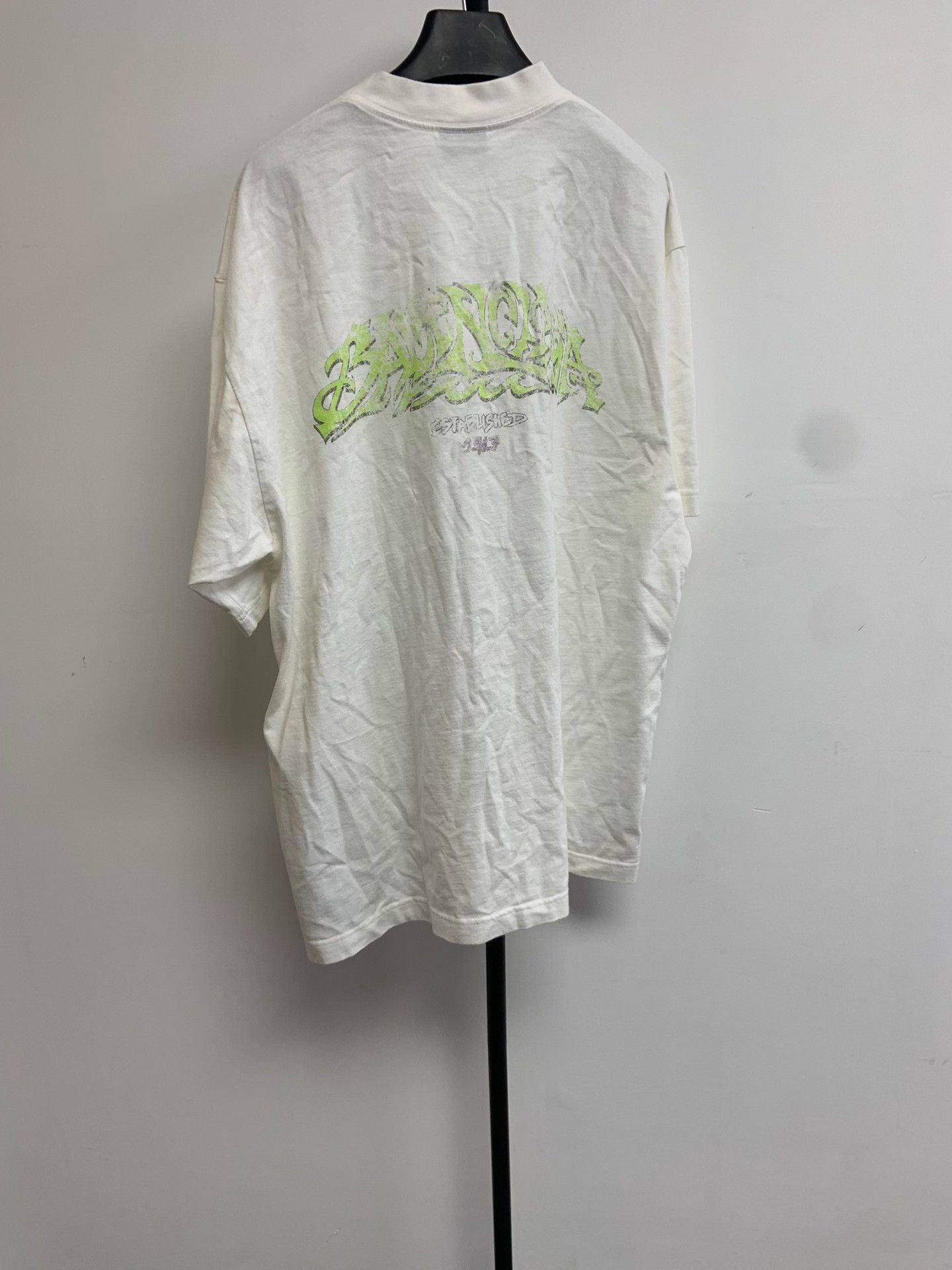 Balenciaga Balenciaga Logo Print T-Shirt Size M Size US M / EU 48-50 / 2 - 3 Thumbnail