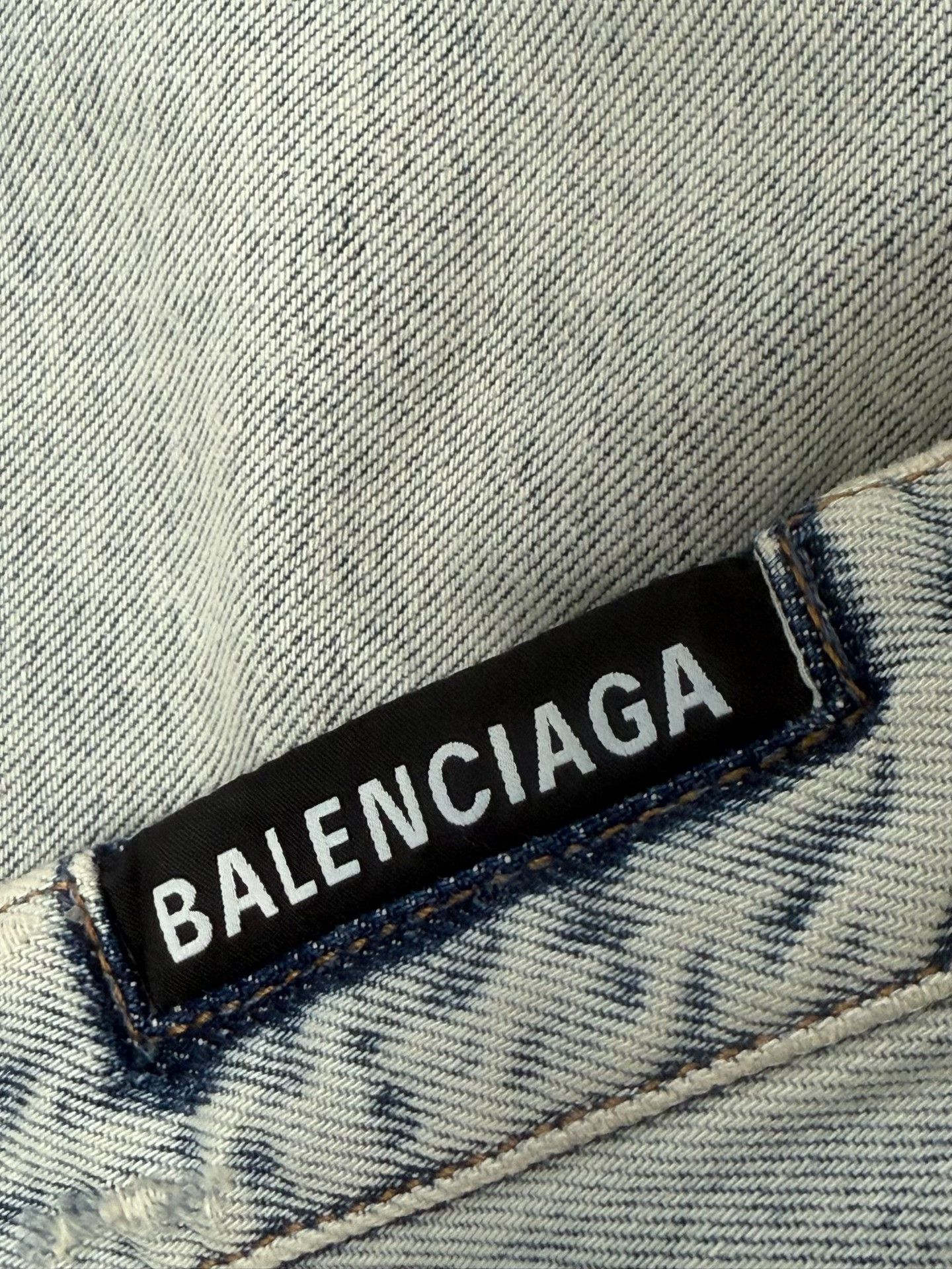 Balenciaga Balenciaga Light Wash Denim Jeans S Size US 30 / EU 46 - 4 Thumbnail