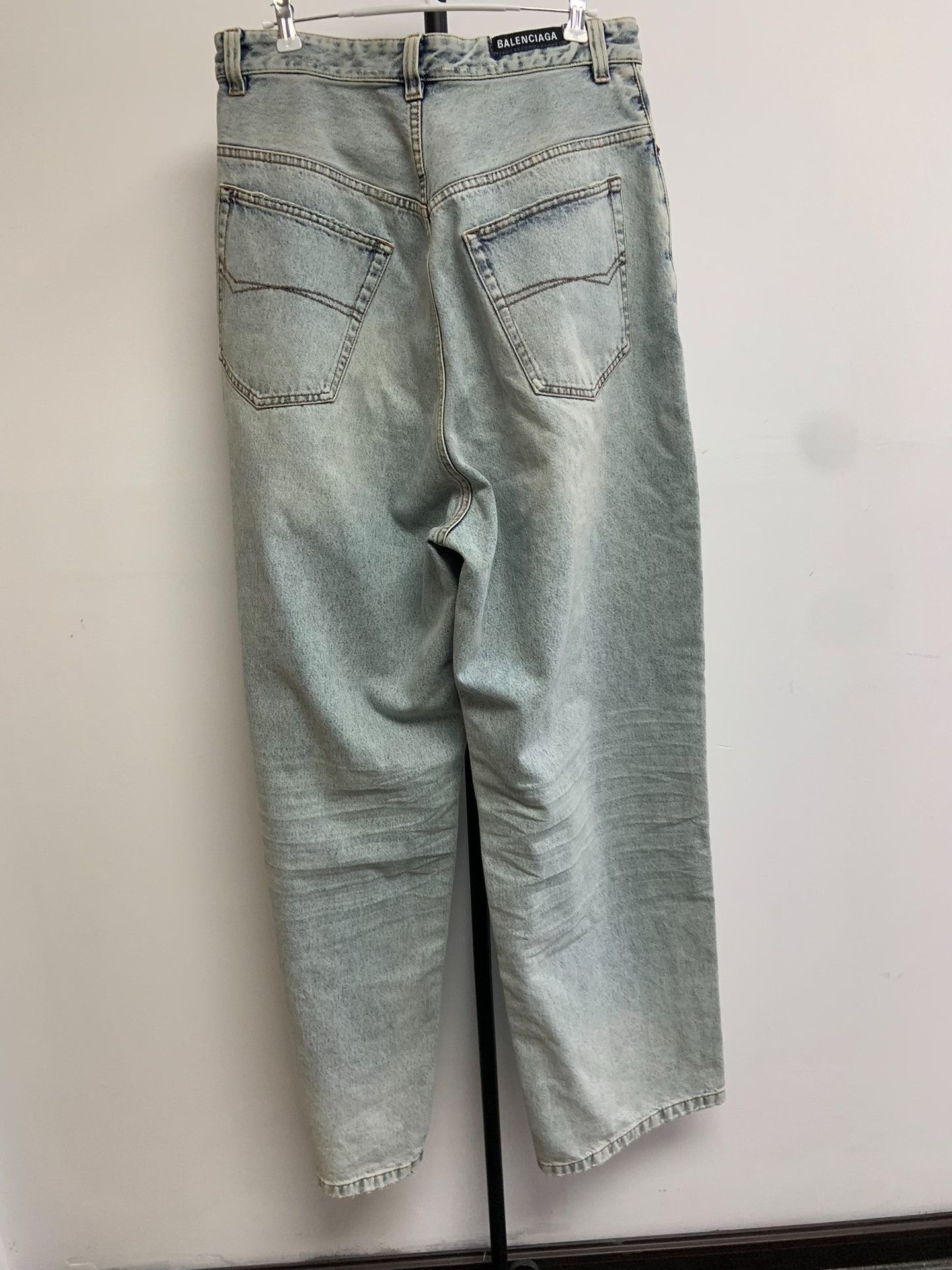 Balenciaga Balenciaga Light Wash Denim Jeans S Size US 30 / EU 46 - 3 Thumbnail