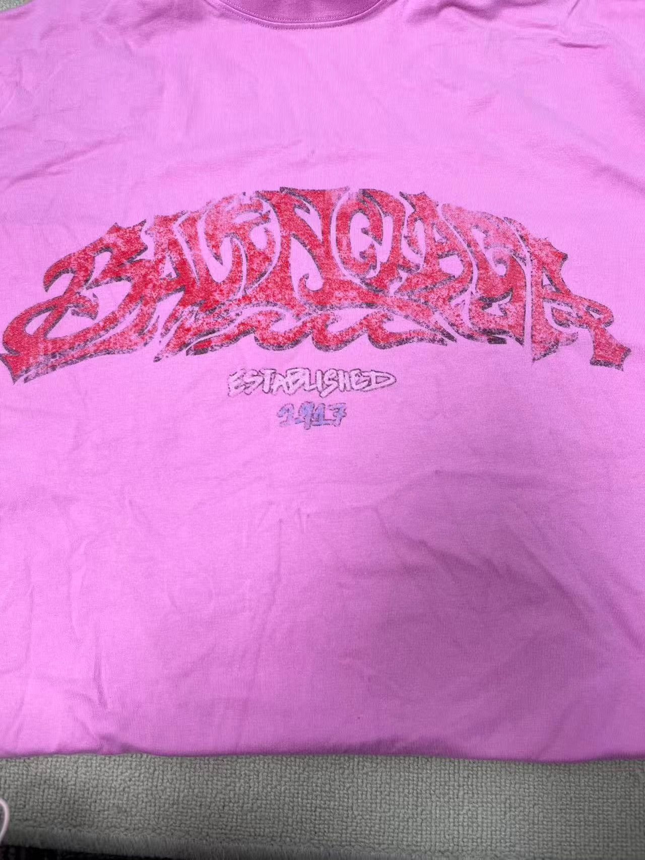 Balenciaga Balenciaga Graphic Logo T-Shirt US M Size US M / EU 48-50 / 2 - 4 Thumbnail