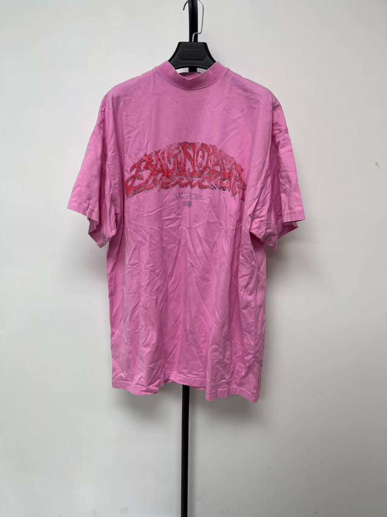 Balenciaga Balenciaga Graphic Logo T-Shirt US M Size US M / EU 48-50 / 2 - 2 Thumbnail