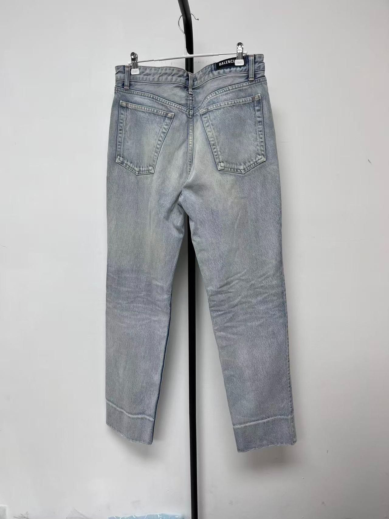 Balenciaga Balenciaga Light Blue Denim Jeans Size 34 Size US 34 / EU 50 - 3 Thumbnail