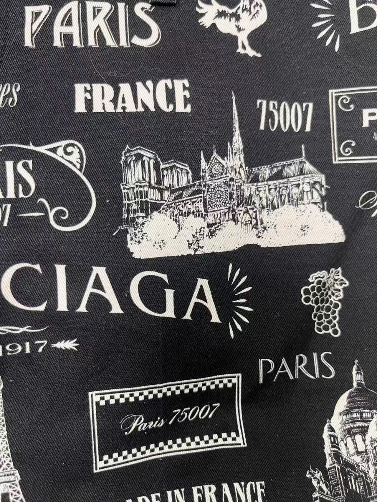 Balenciaga Balenciaga Paris Graphic Print Casual Pants 46 Size US 30 / EU 46 - 4 Thumbnail