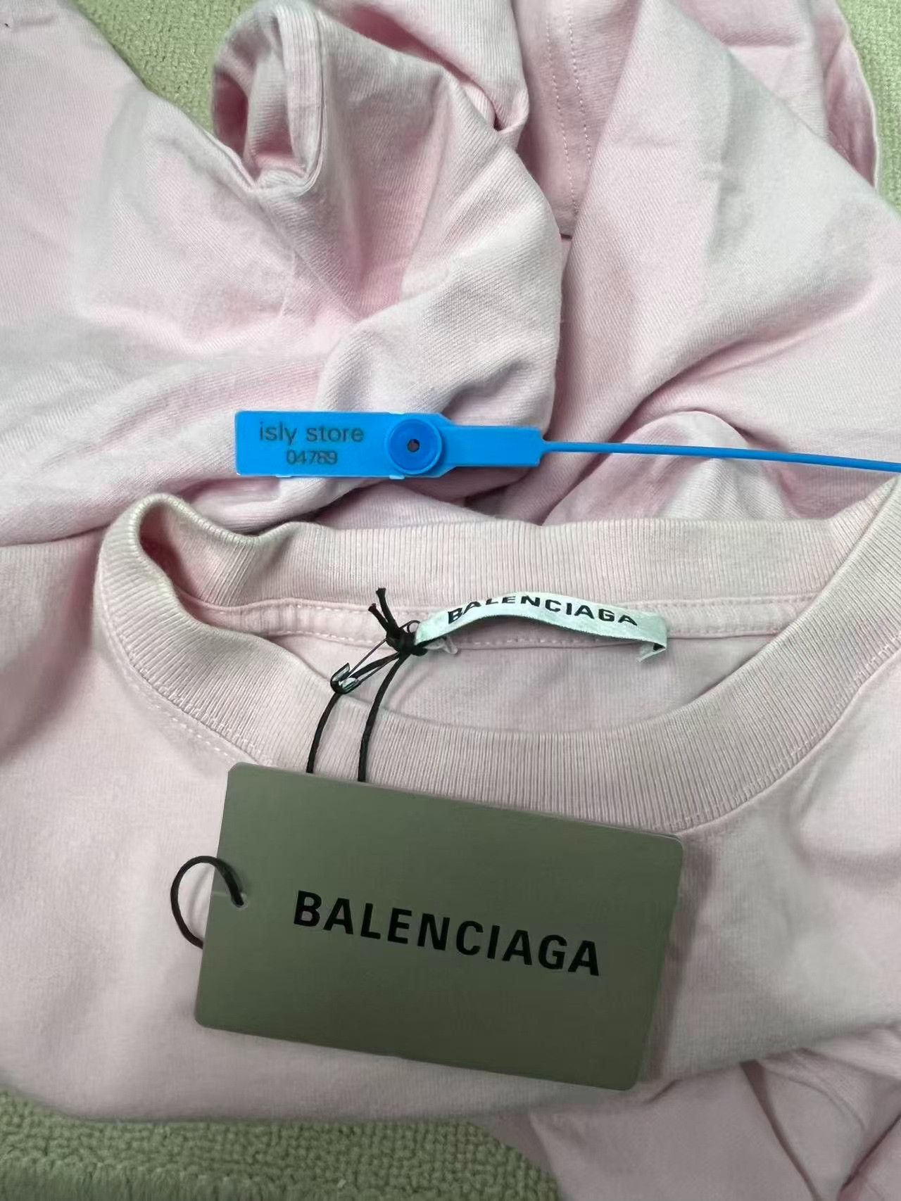 Balenciaga Balenciaga Pink Crew Print T-Shirt M Size M / US 6-8 / IT 42-44 - 6 Thumbnail