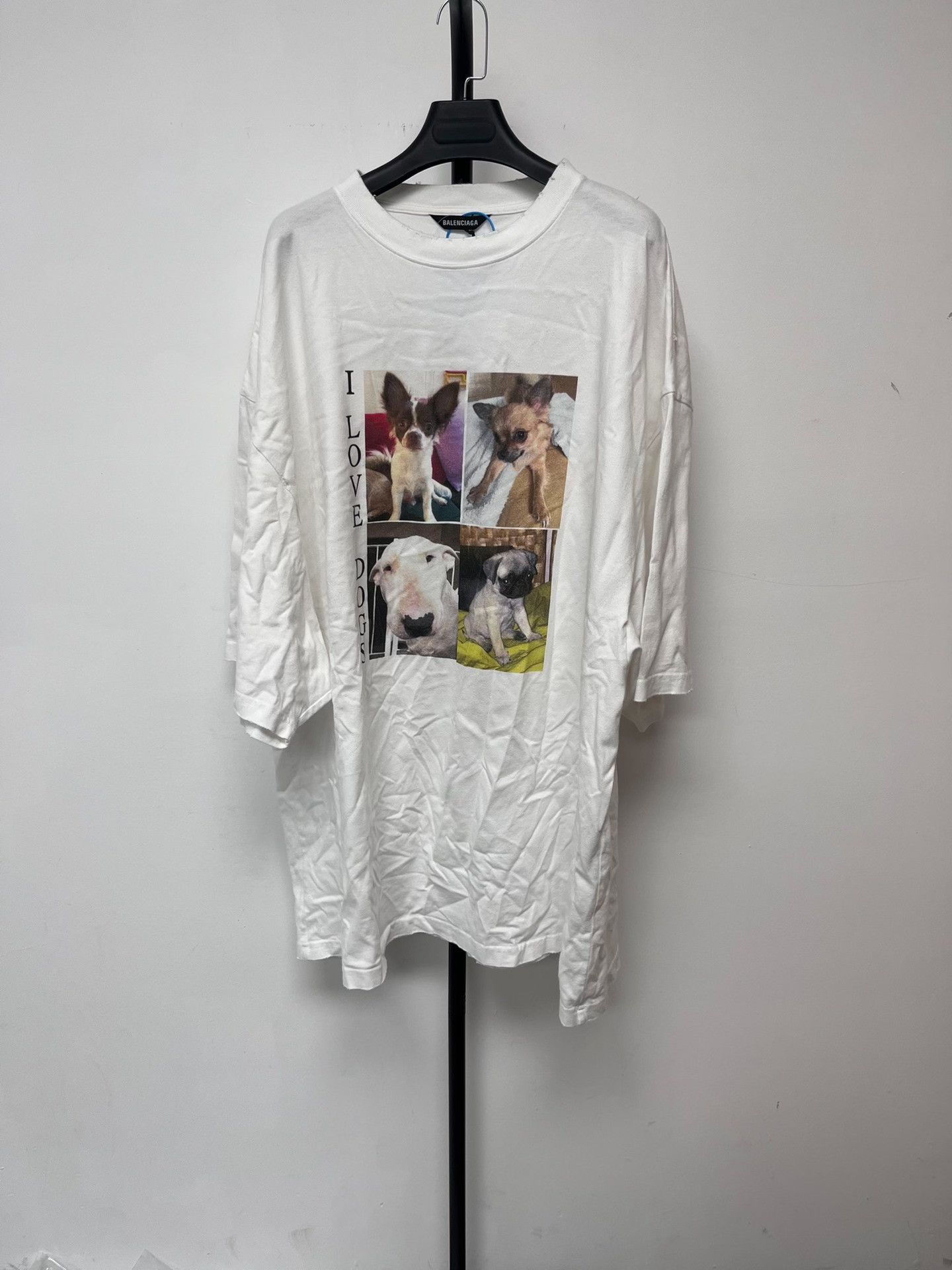Balenciaga Balenciaga Dog Graphic Print T-Shirt XXL Size US XXL / EU 58 / 5 - 2 Thumbnail