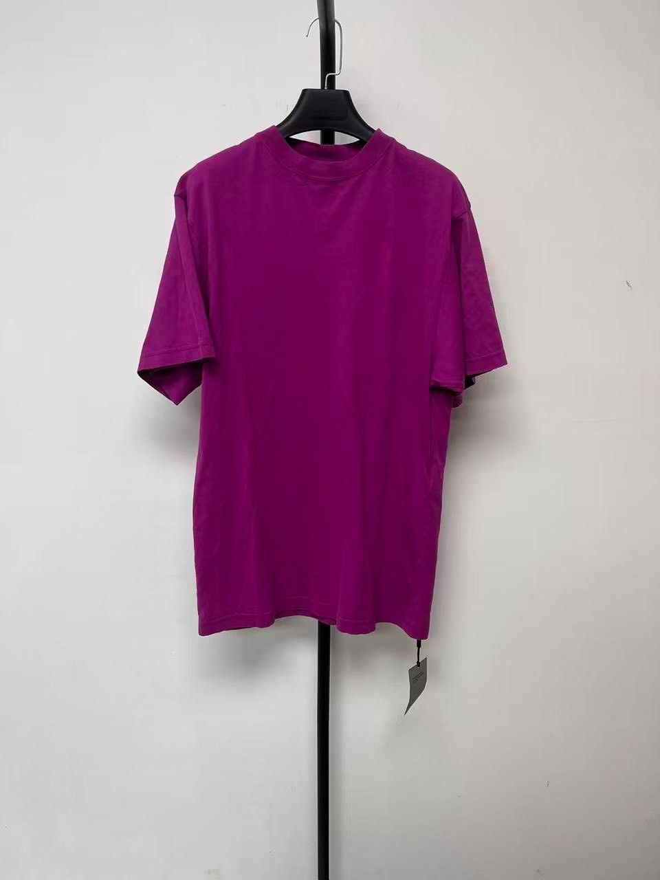 Balenciaga Balenciaga Unifit Logo Purple T-Shirt Size 1 Size US S / EU 44-46 / 1 - 3 Thumbnail