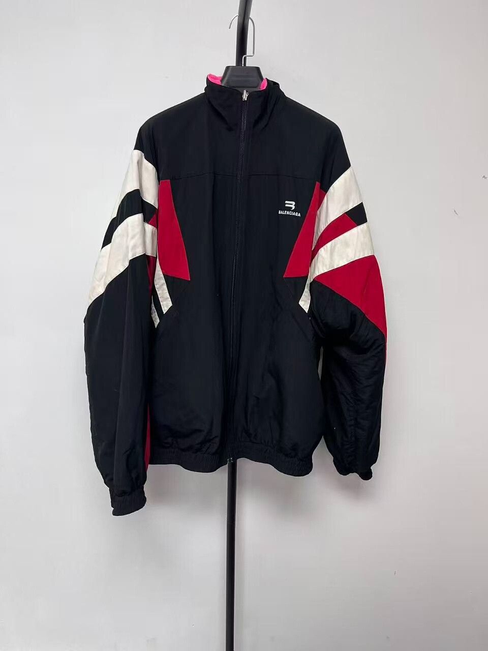 Balenciaga Balenciaga Colorblock Stripe Track Jacket XS Size US XS / EU 42 / 0 - 2 Thumbnail