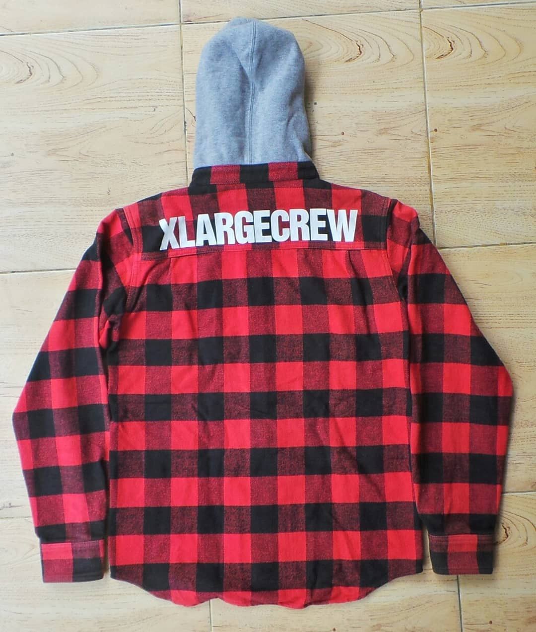 Xlarge X-Large Hooded Flannel Shirt Size US M / EU 48-50 / 2 - 2 Thumbnail