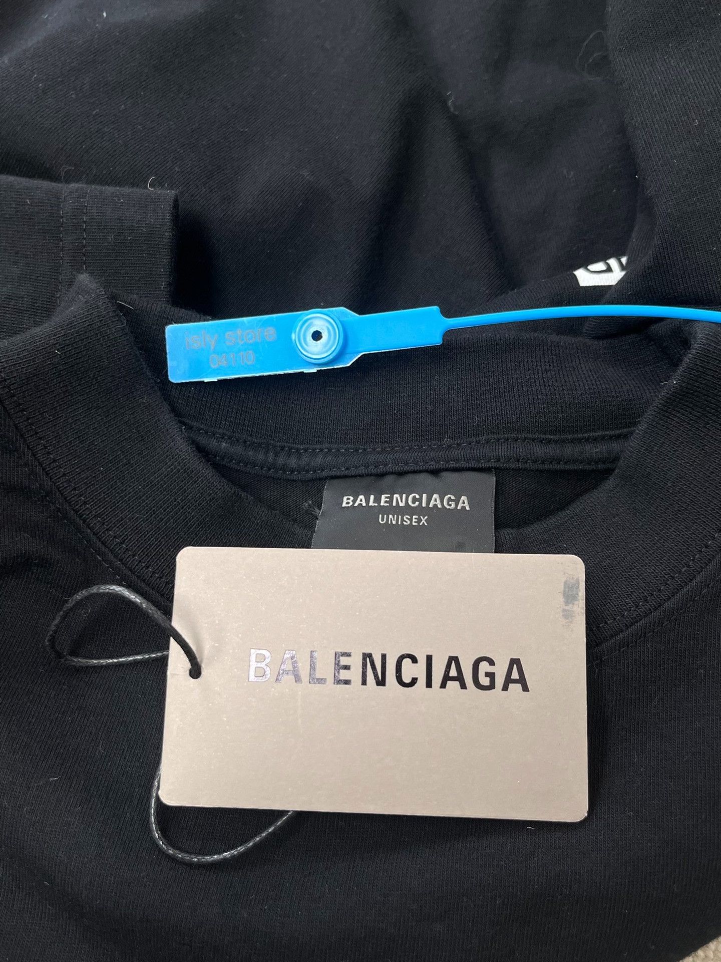 Balenciaga Balenciaga Multi Logo Graphic T-Shirt Size 1 Size US S / EU 44-46 / 1 - 5 Thumbnail