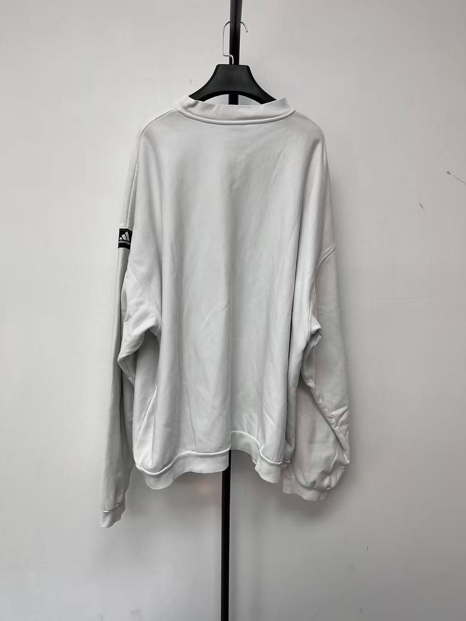 Balenciaga Balenciaga x Adidas Logo Print Sweatshirt Size 4 Size US XL / EU 56 / 4 - 3 Thumbnail