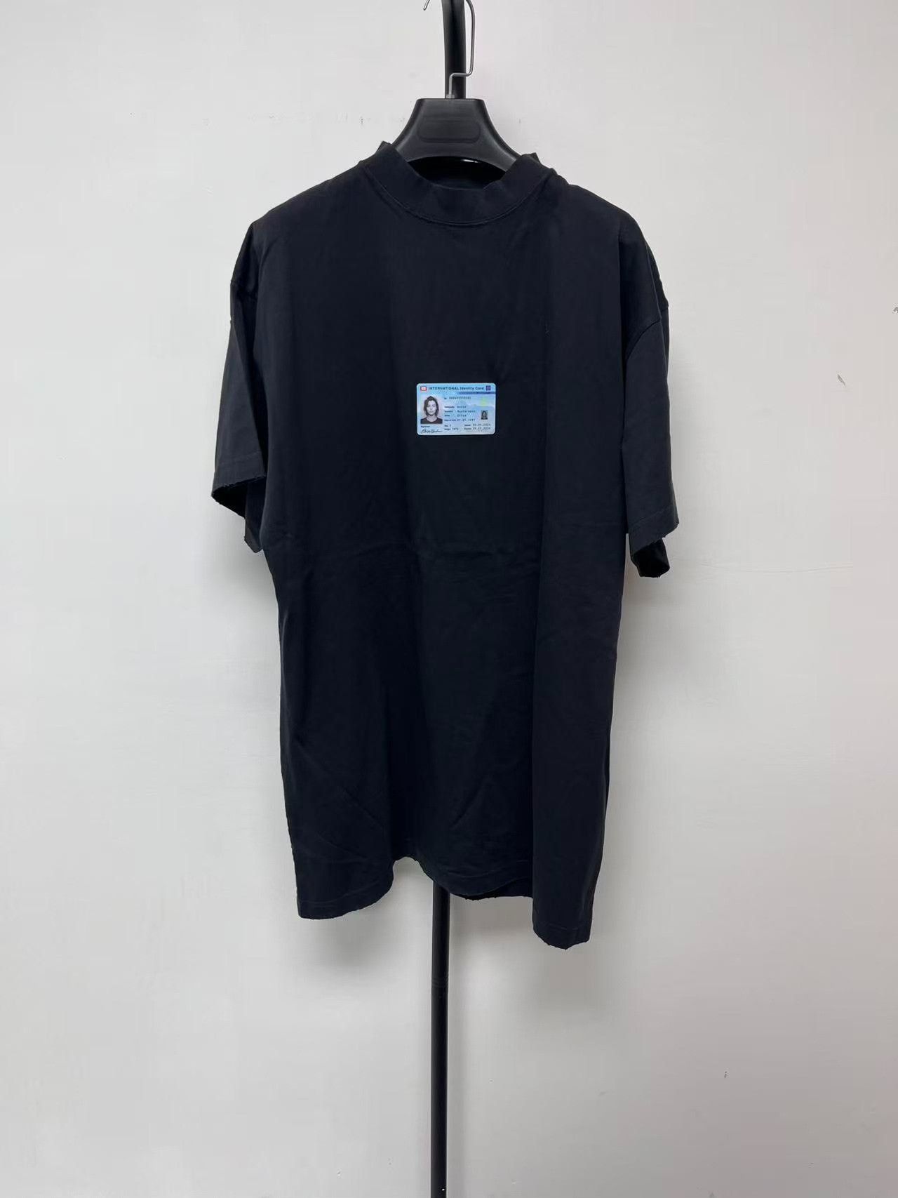 Balenciaga Balenciaga Identity Card Graphic T-Shirt 1 Size US S / EU 44-46 / 1 - 2 Thumbnail